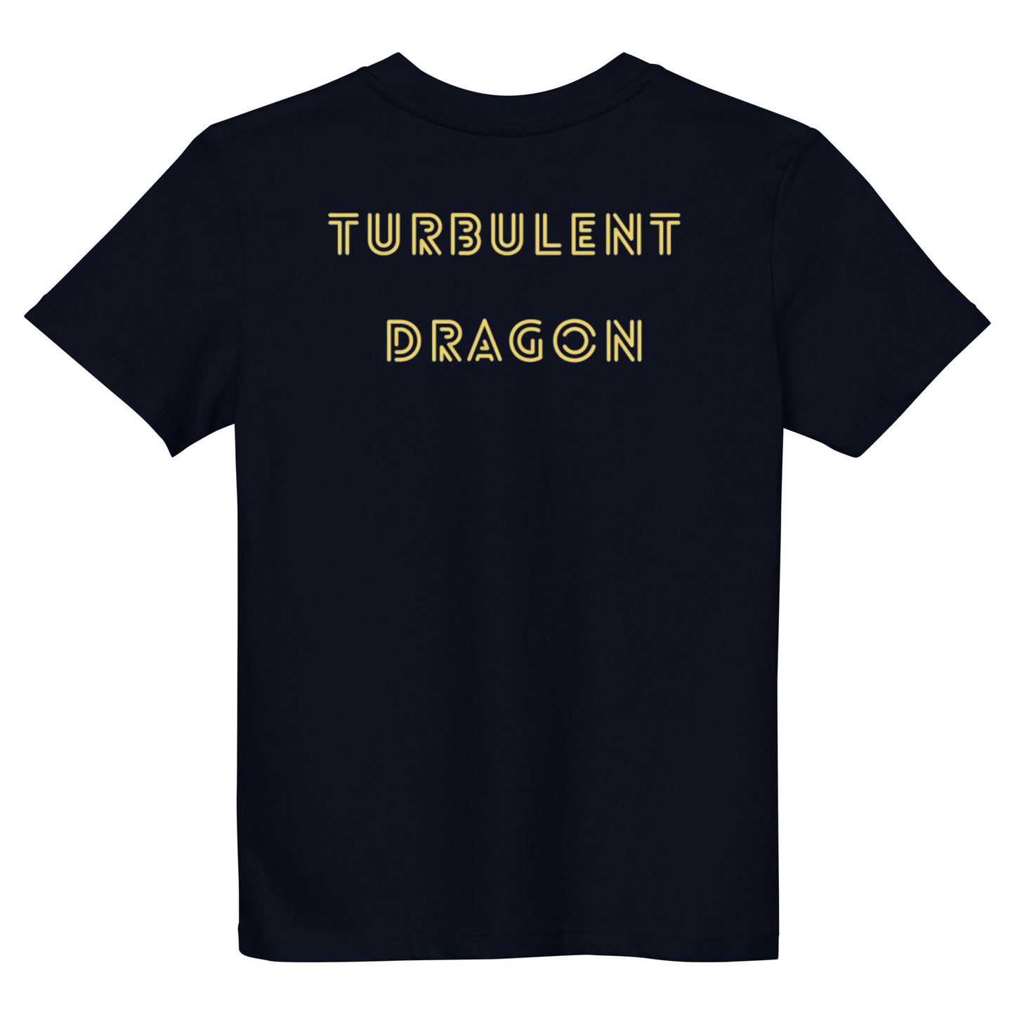 Camiseta infantil de algodão orgânico