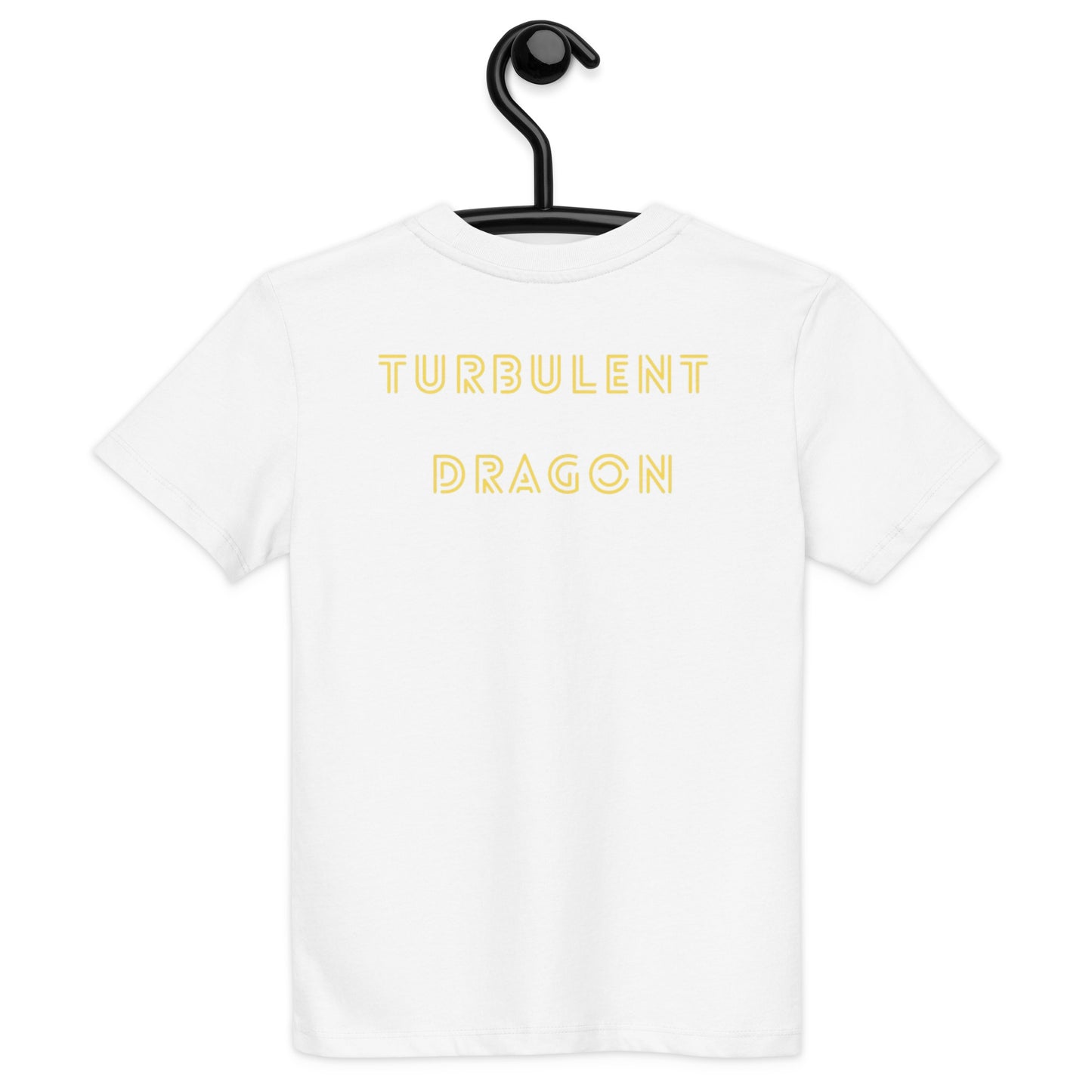 Camiseta infantil de algodão orgânico