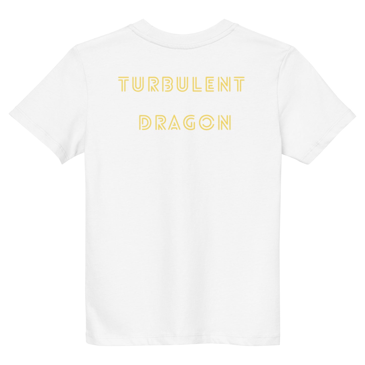 Camiseta infantil de algodão orgânico