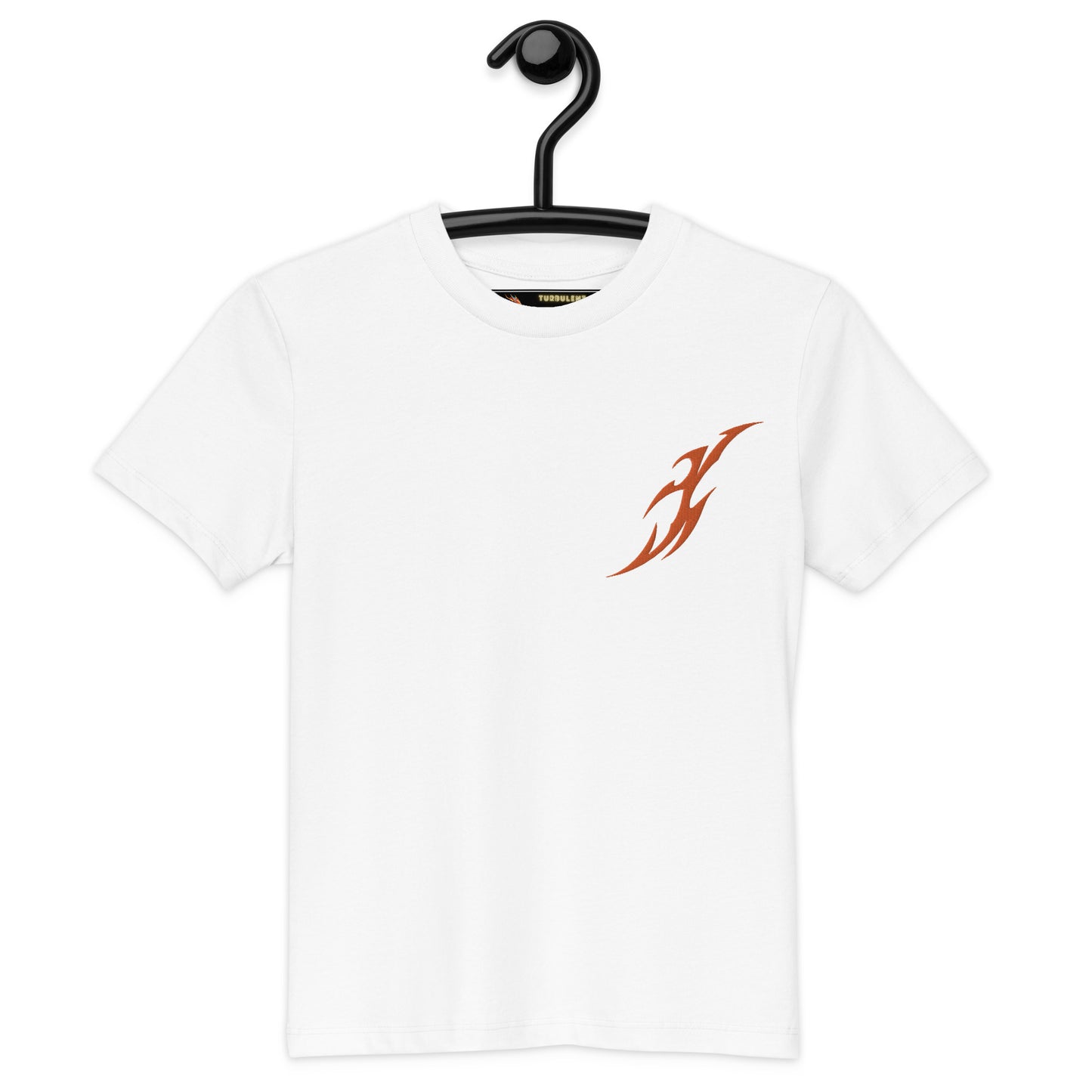 Camiseta infantil de algodão orgânico