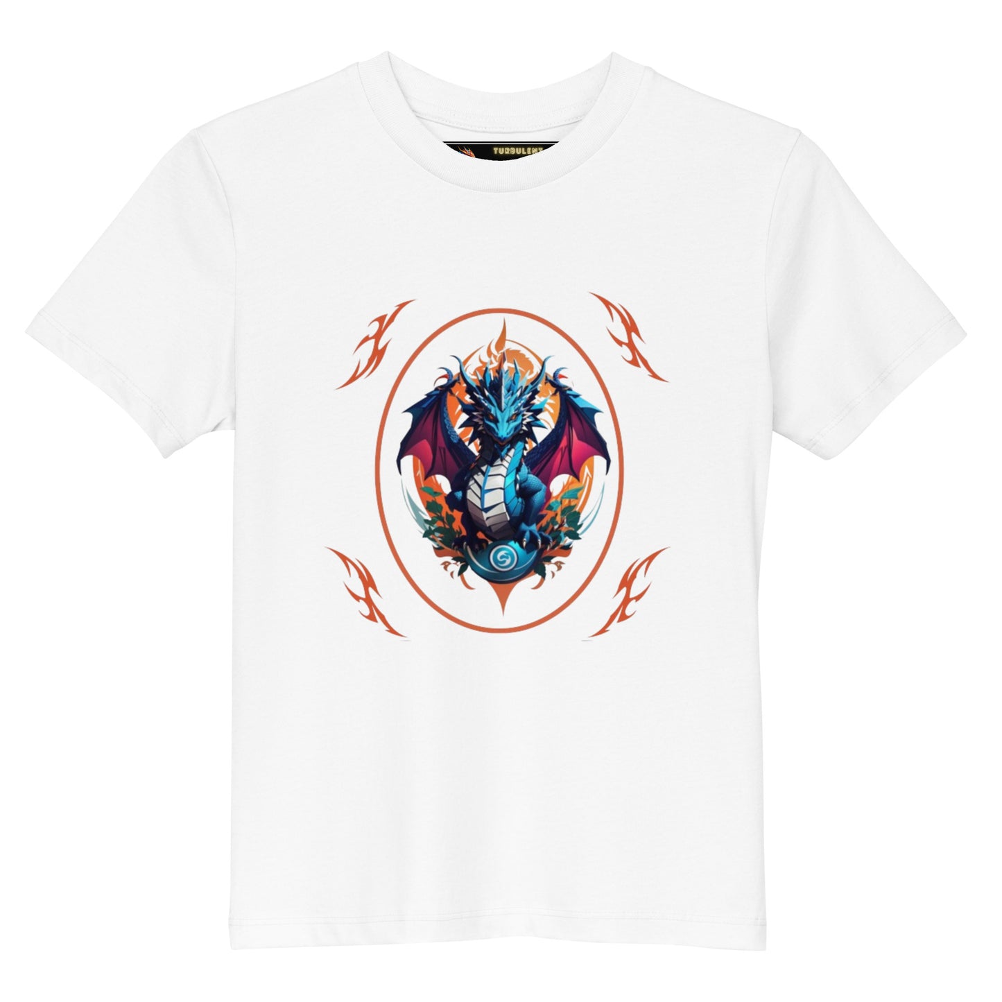 Camiseta infantil de algodão orgânico