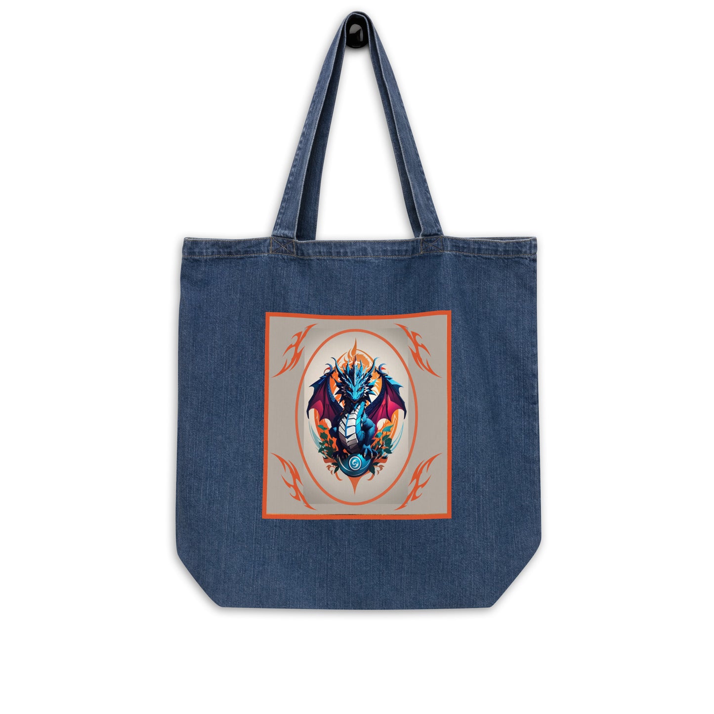 Ecobag jeans de algodão orgânico