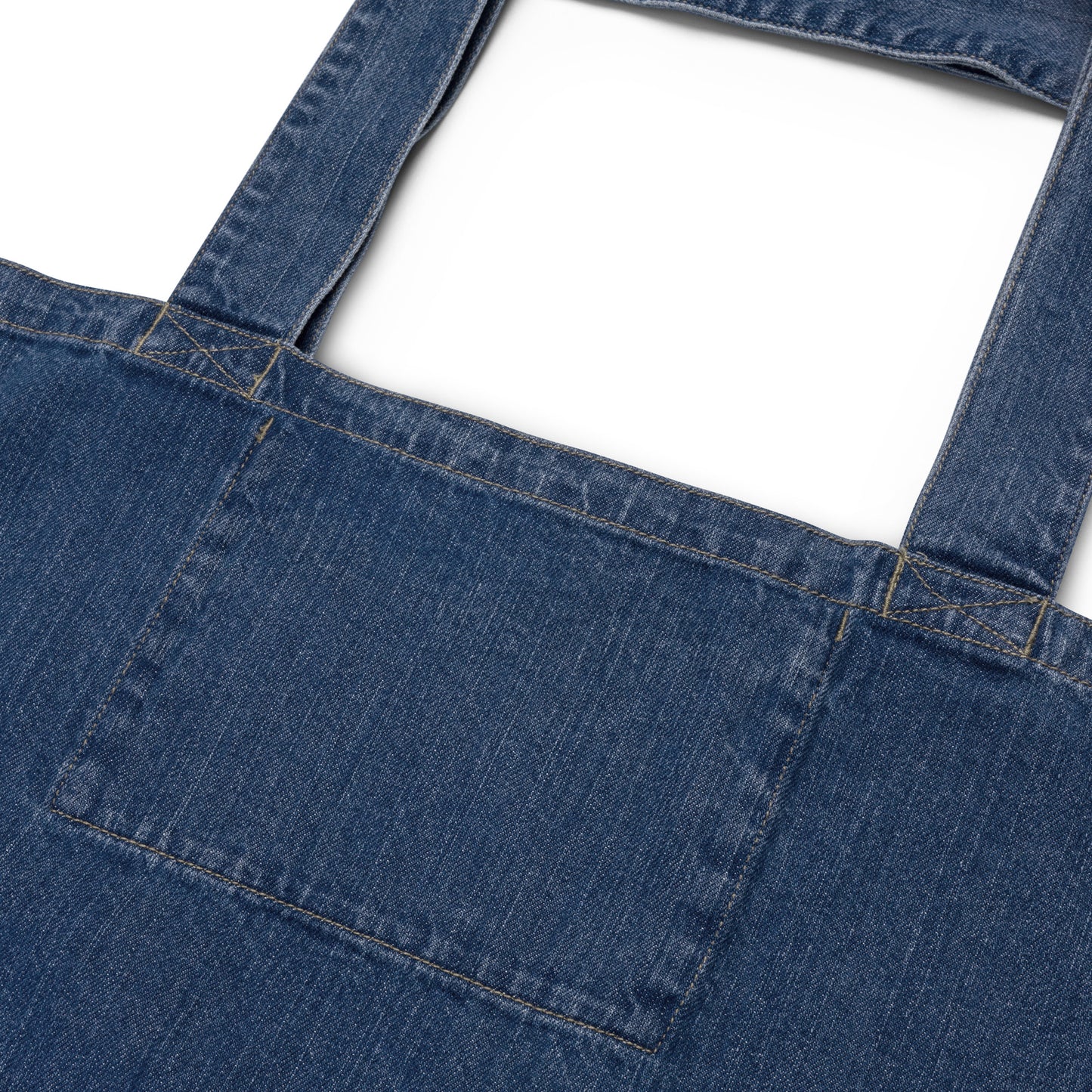 Ecobag jeans de algodão orgânico