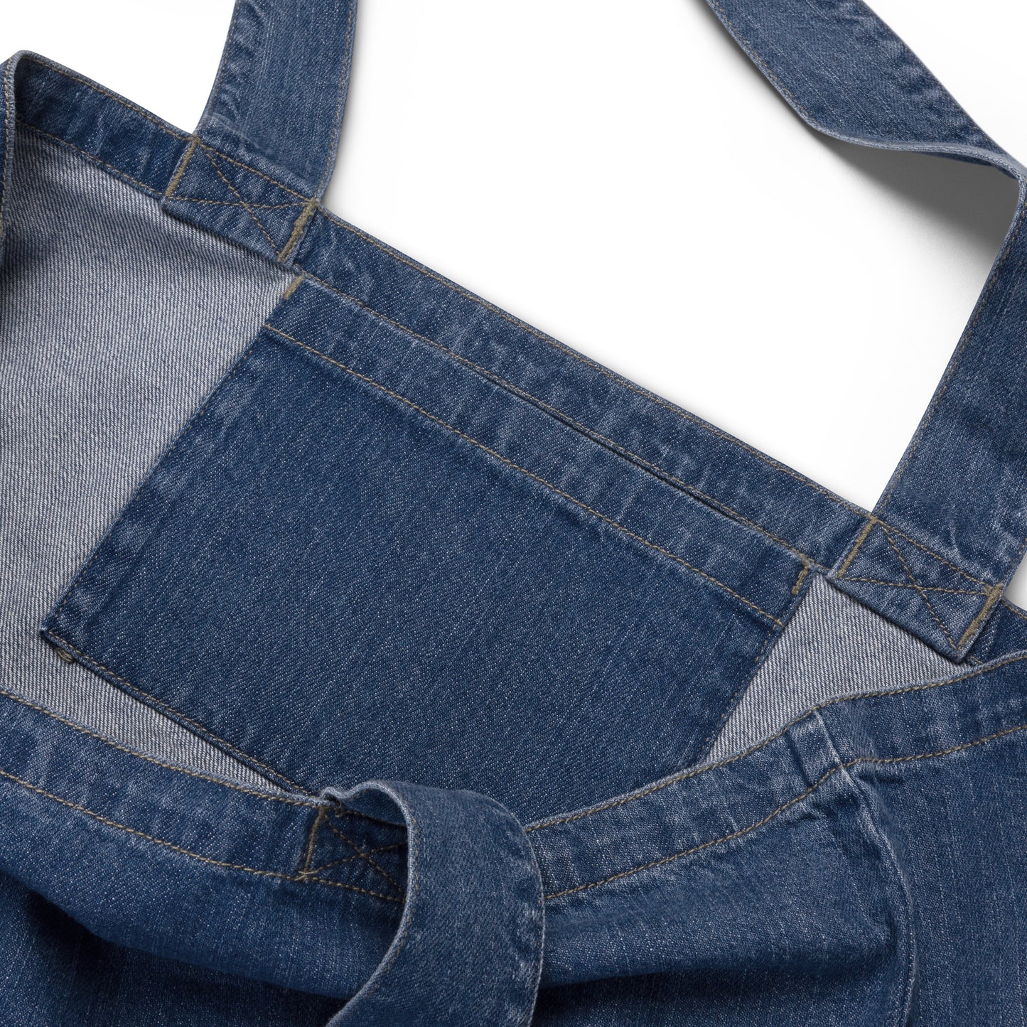 Ecobag jeans de algodão orgânico