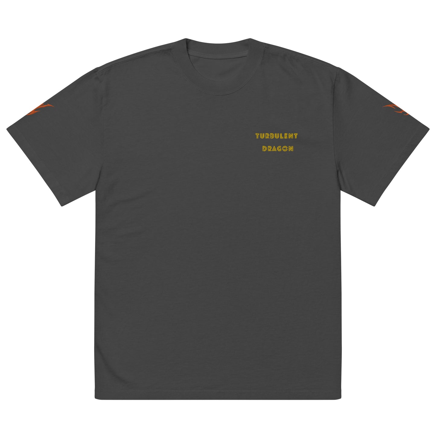 Camiseta desbotada tamanho grande