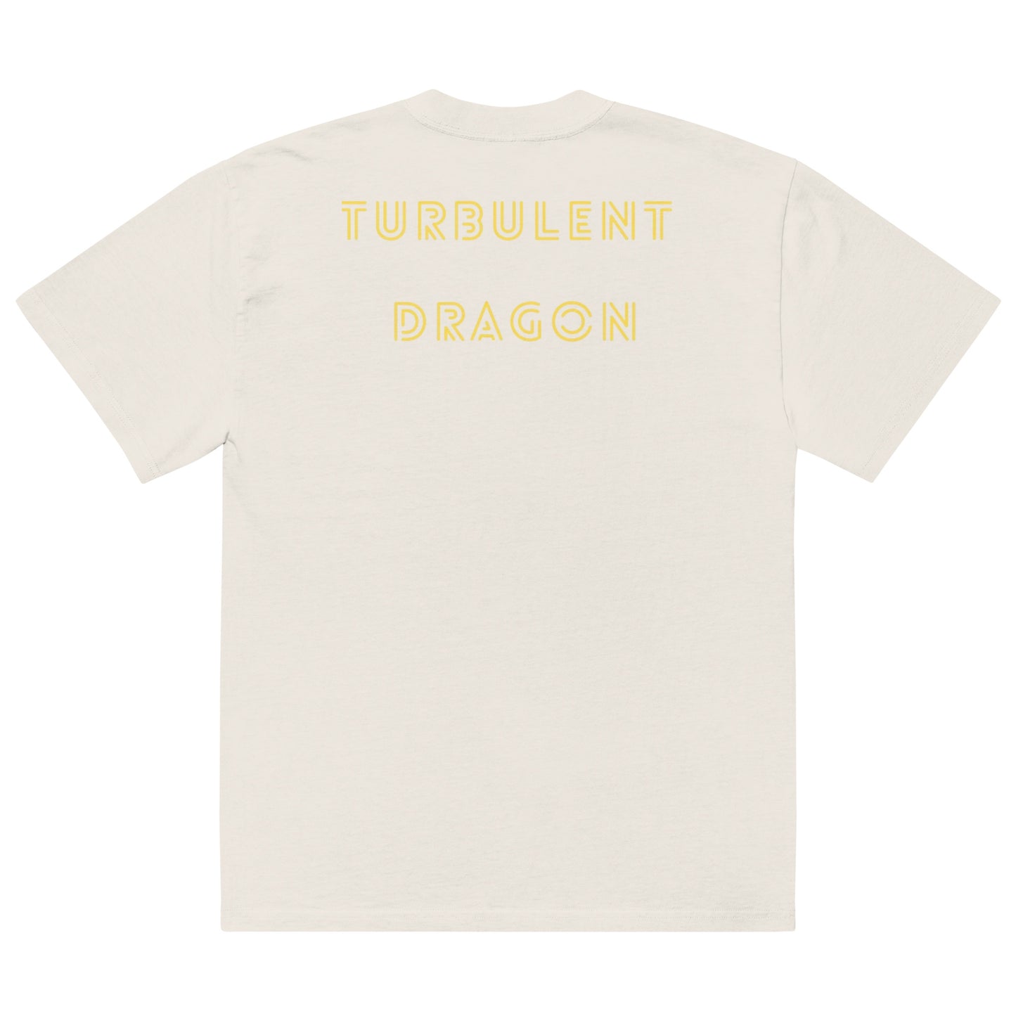 Camiseta desbotada tamanho grande