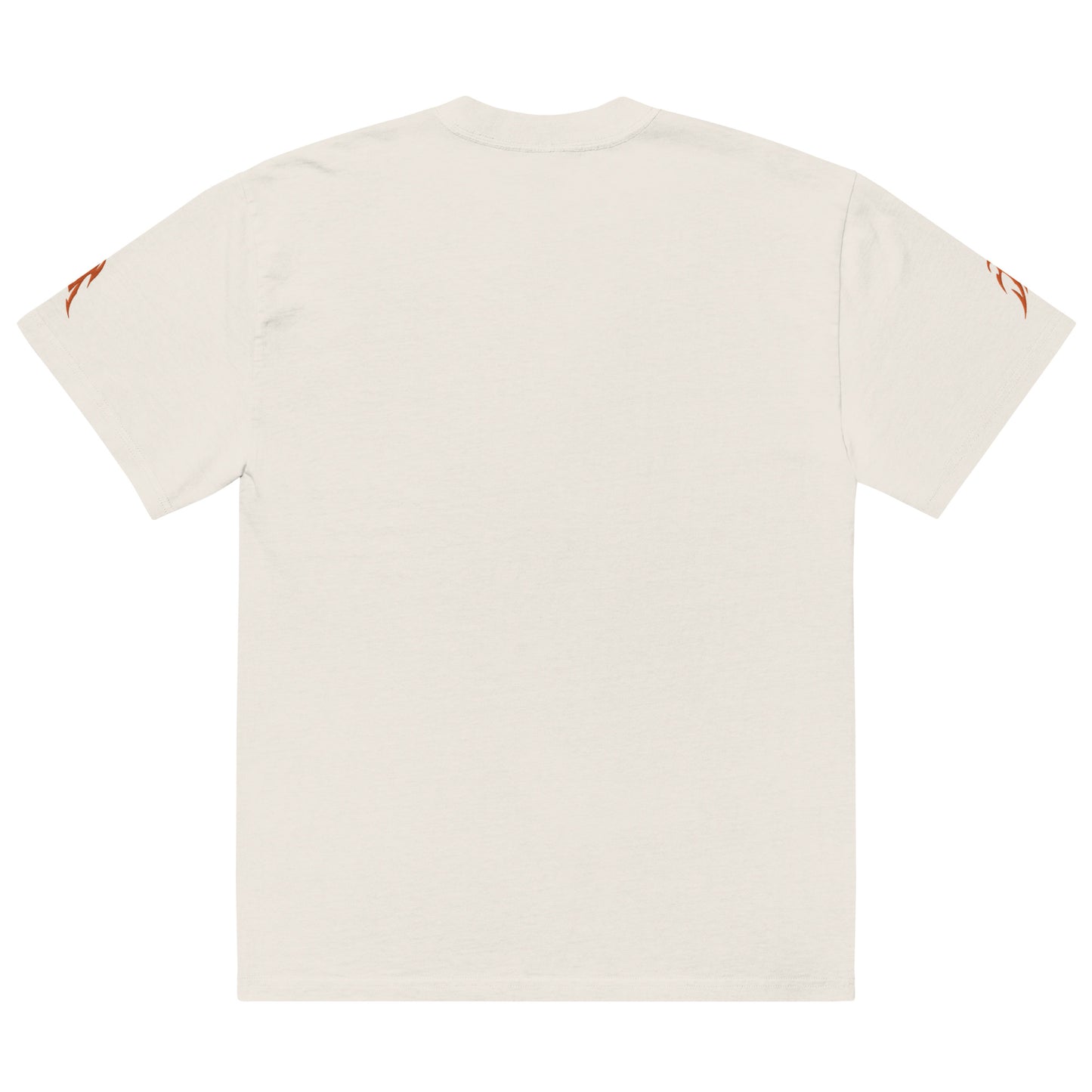 Camiseta desbotada tamanho grande