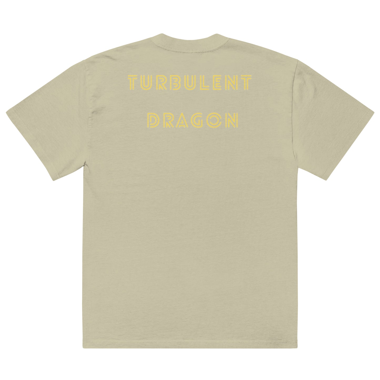 Camiseta desbotada tamanho grande