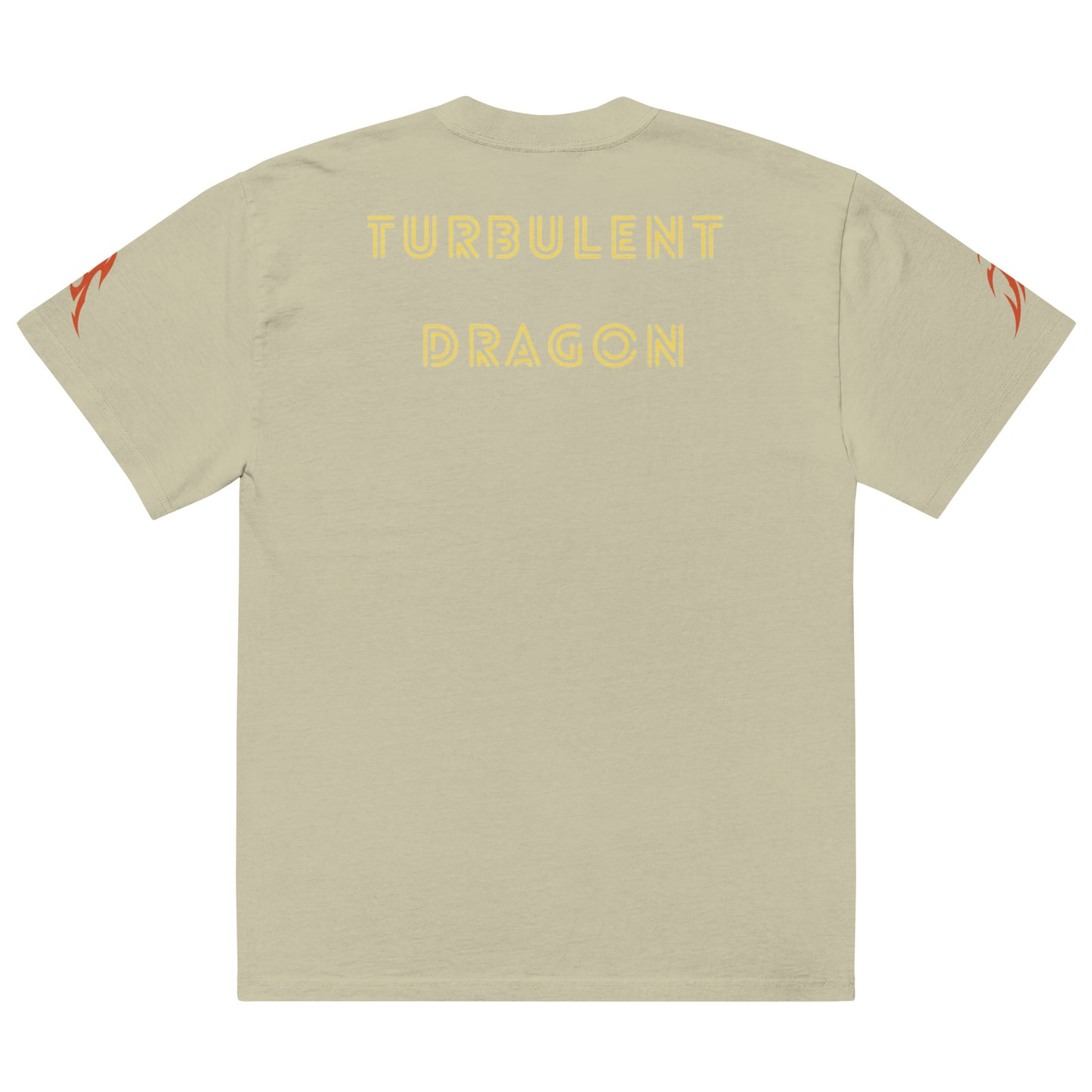 Camiseta desbotada tamanho grande