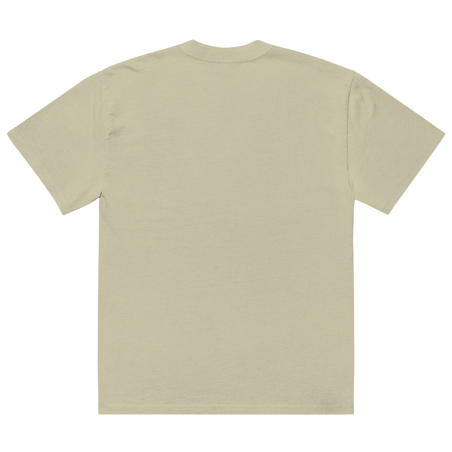 Camiseta desbotada tamanho grande