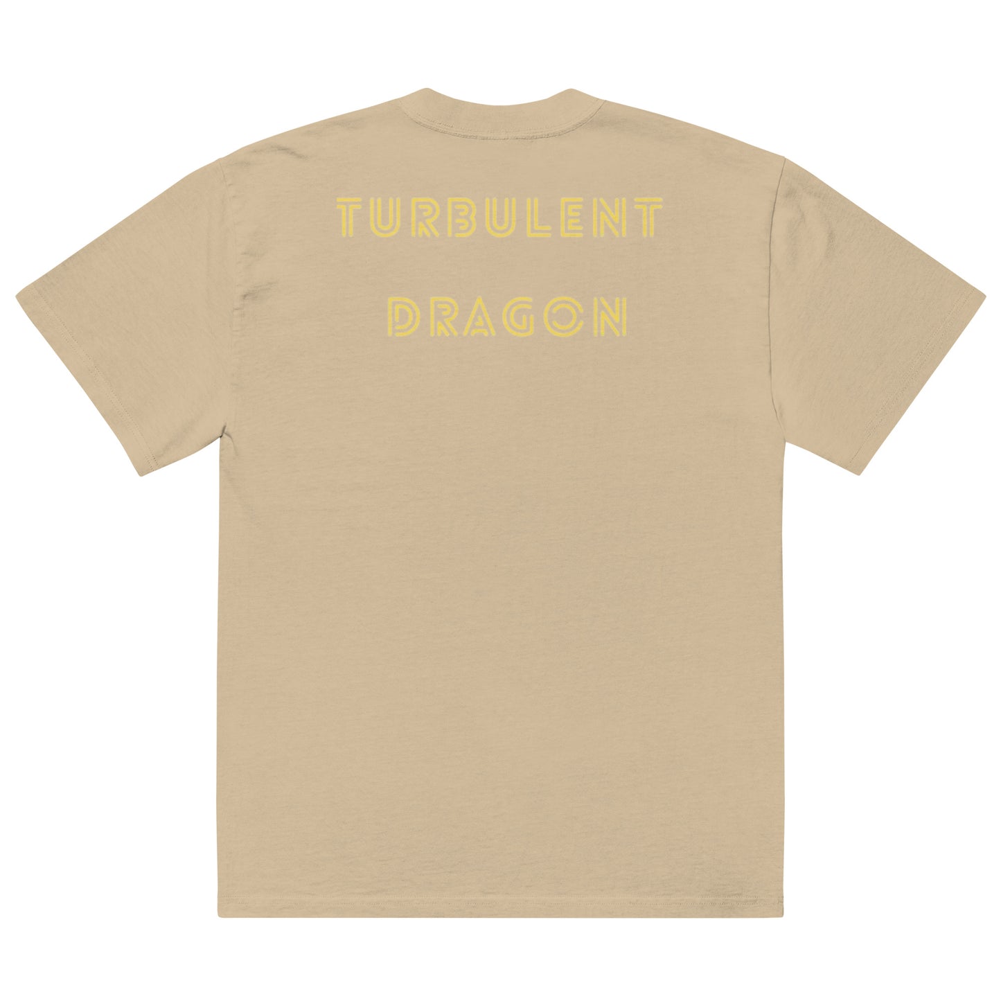 Camiseta desbotada tamanho grande