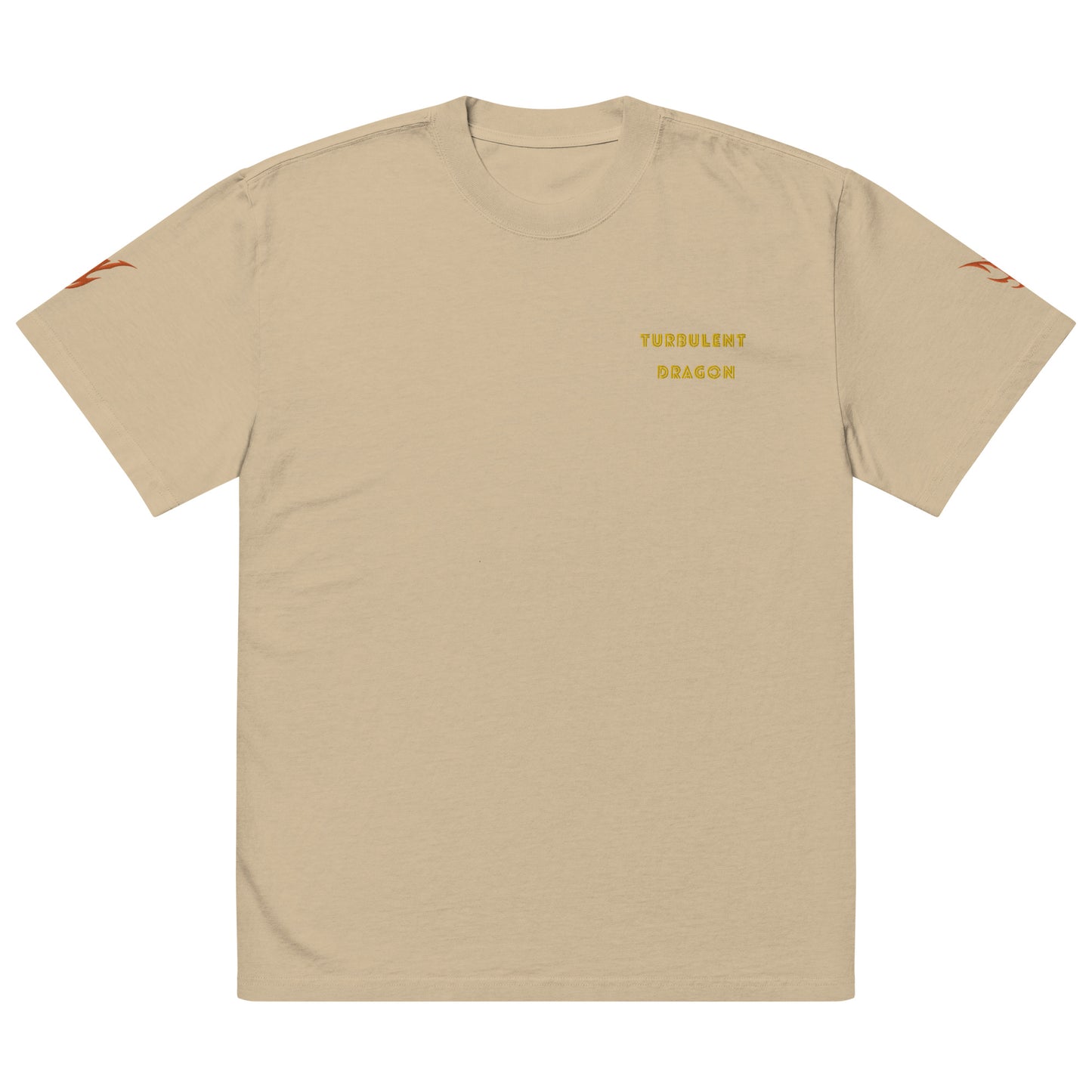 Camiseta desbotada tamanho grande