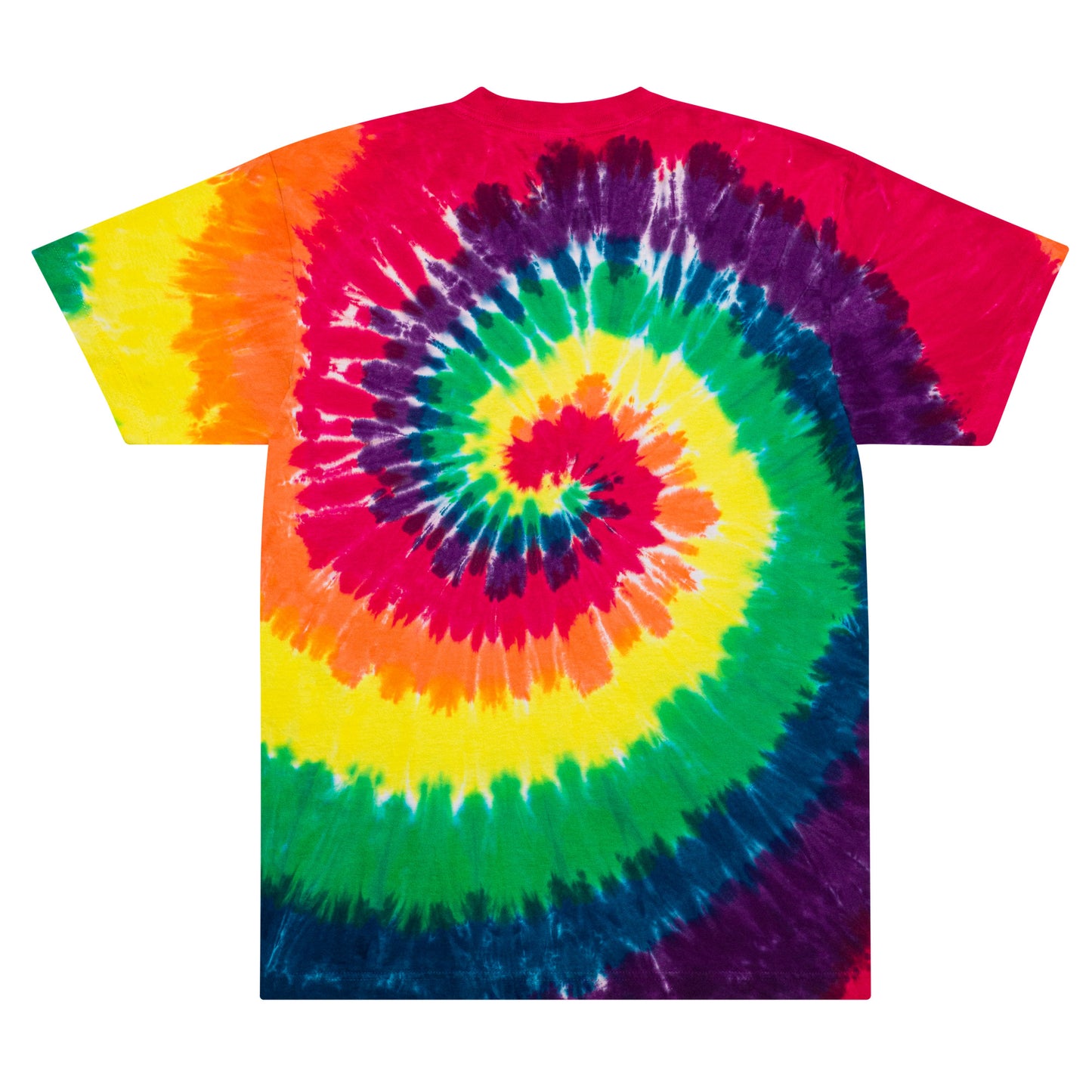 Camiseta tie-dye oversize
