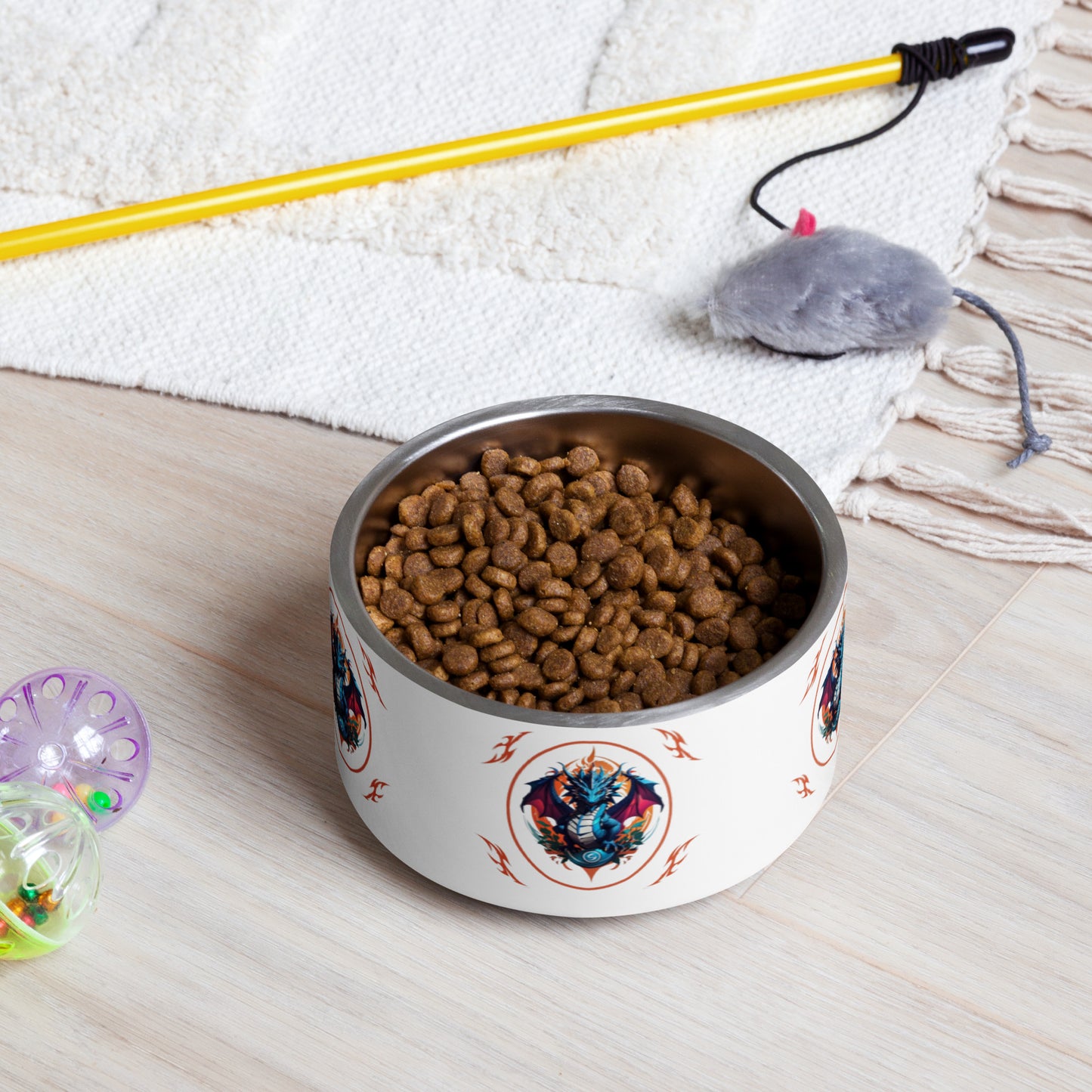 Tigela de comida para pets Turbulent Dragon