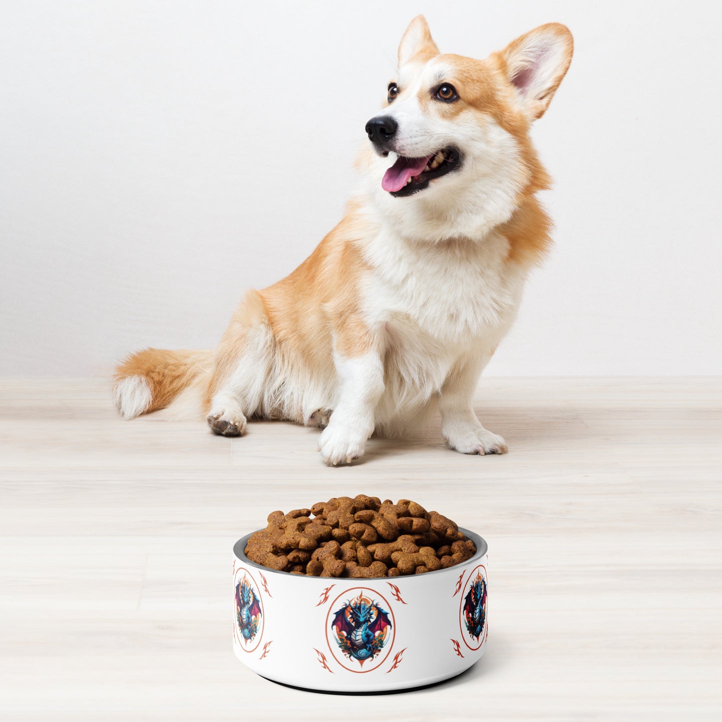 Tigela de comida para pets Turbulent Dragon