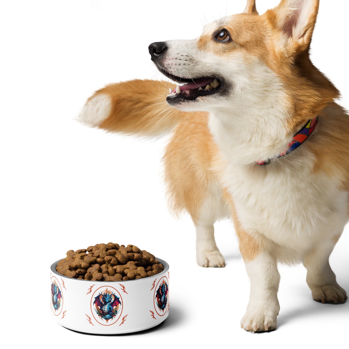Tigela de comida para pets Turbulent Dragon