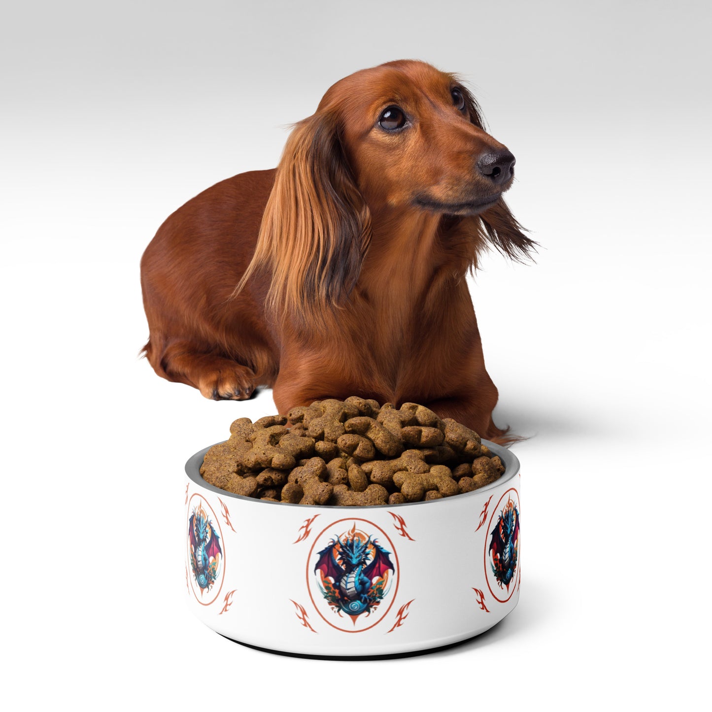 Tigela de comida para pets Turbulent Dragon