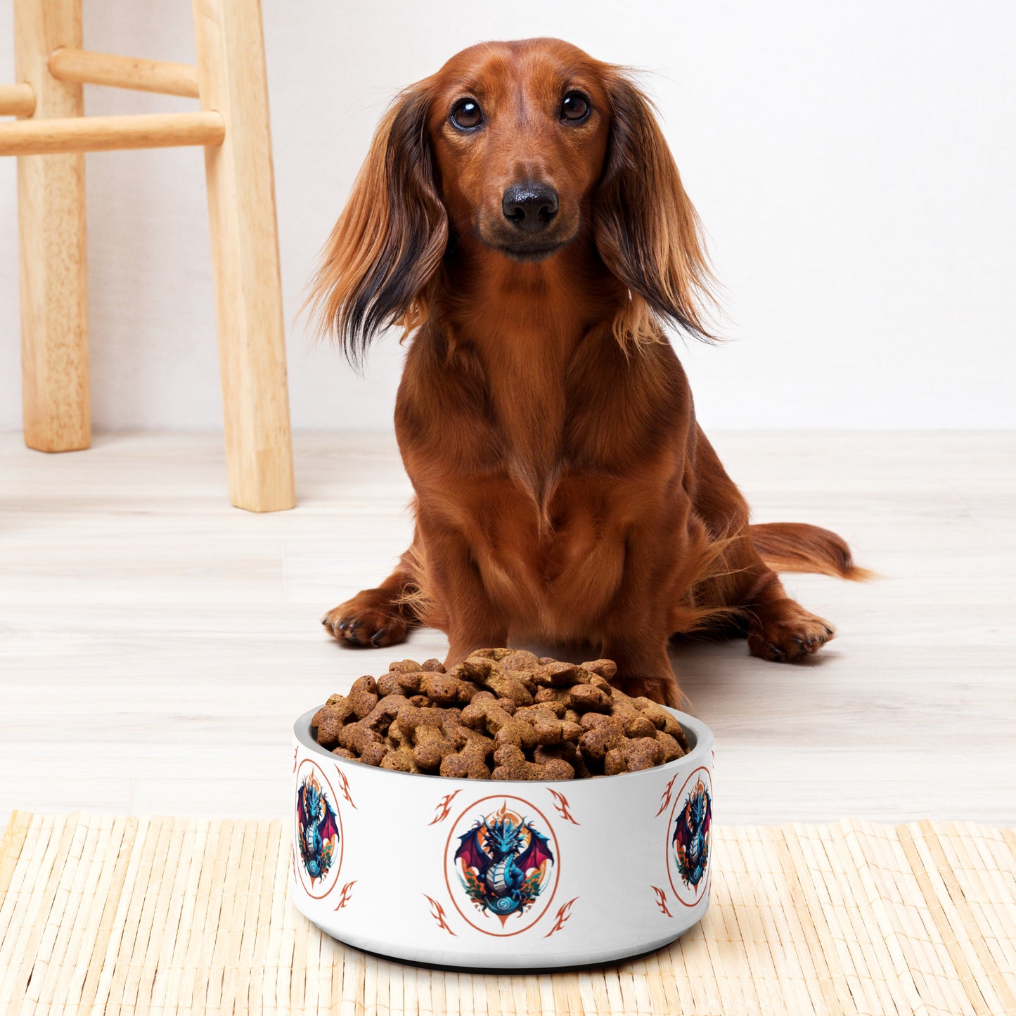 Tigela de comida para pets Turbulent Dragon