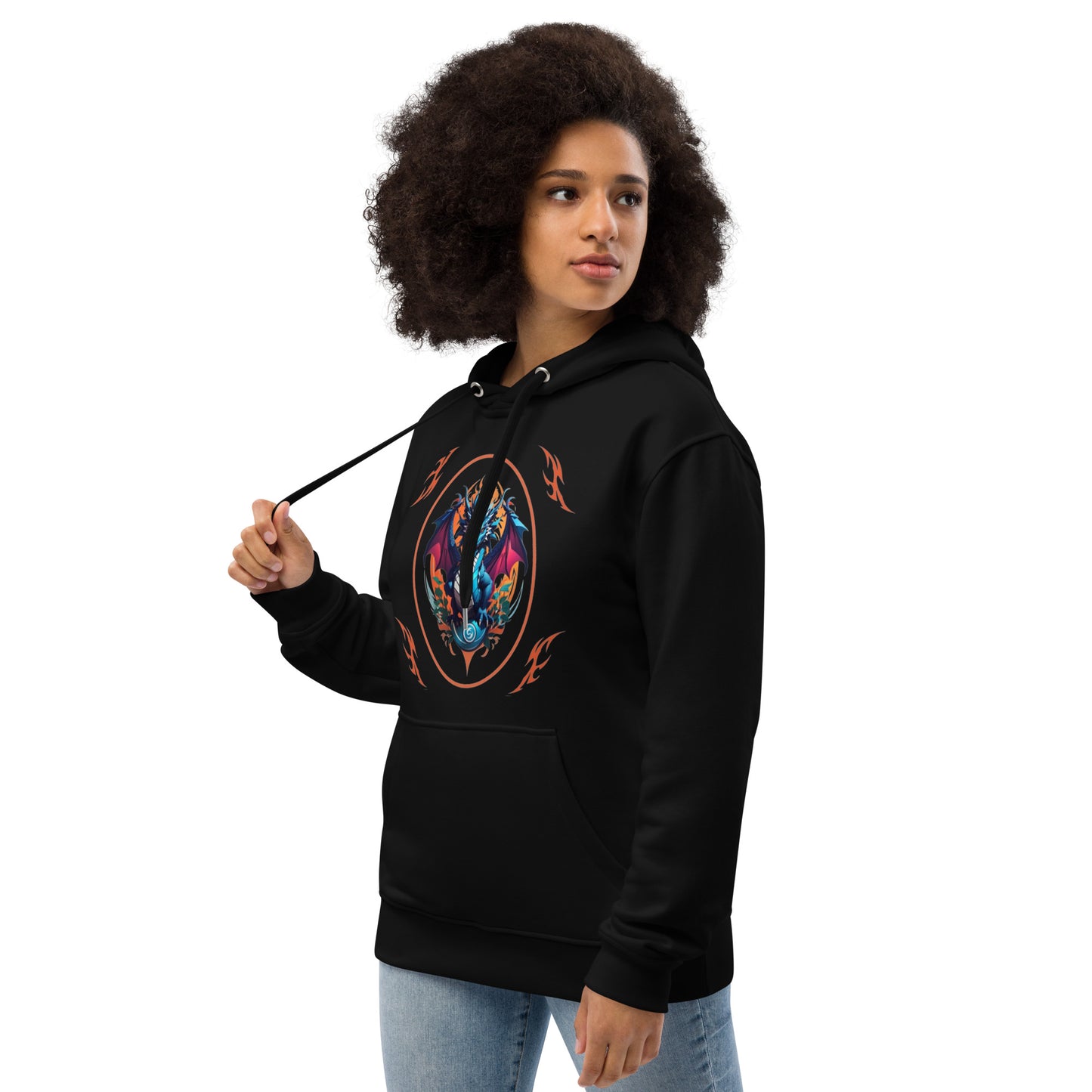 Moletom com capuz eco-friendly premium