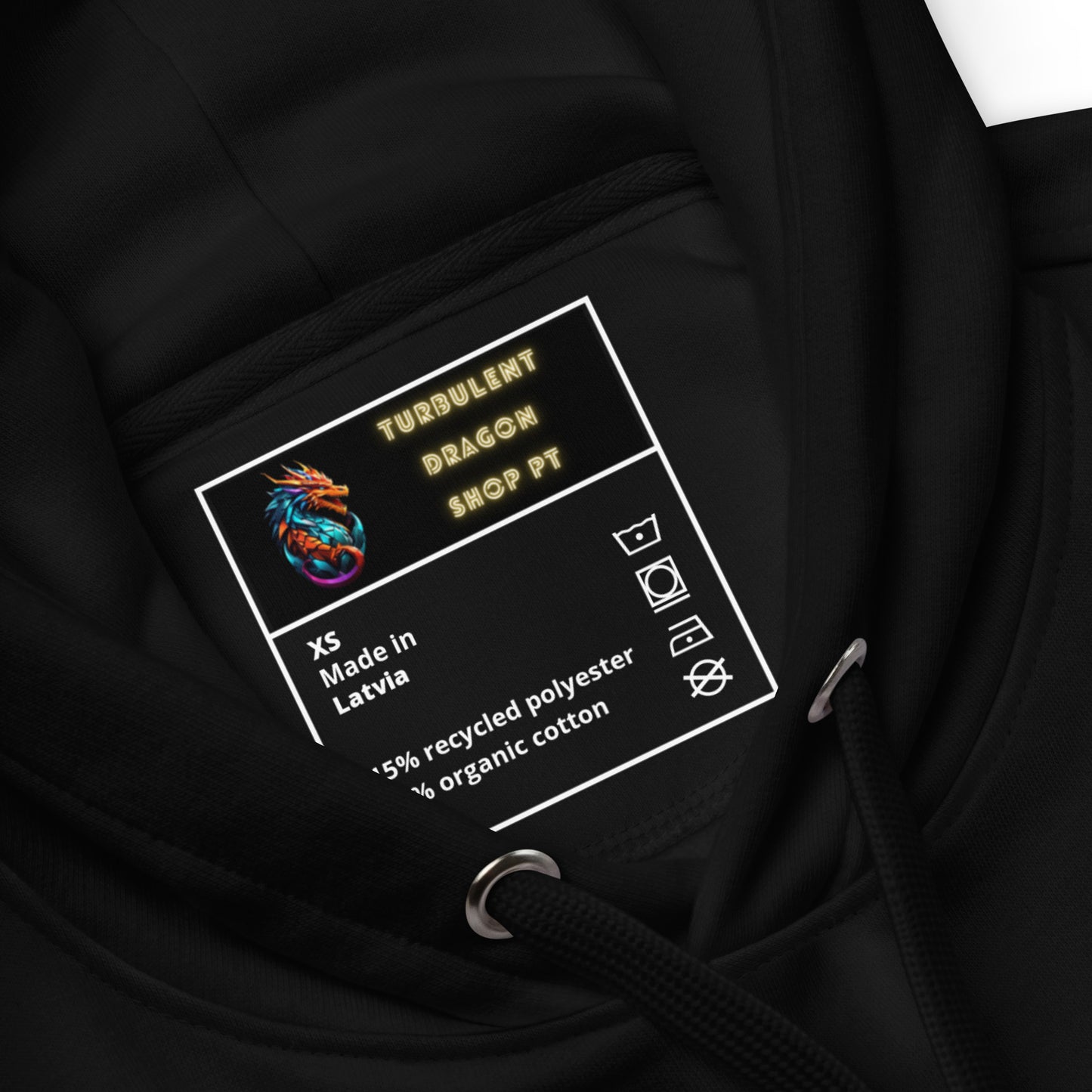 Moletom com capuz eco-friendly premium