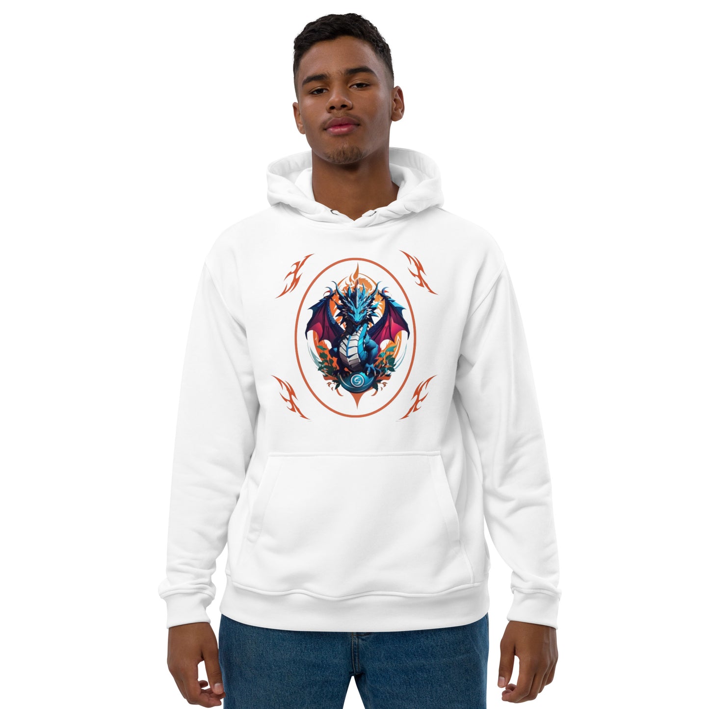 Moletom com capuz eco-friendly premium