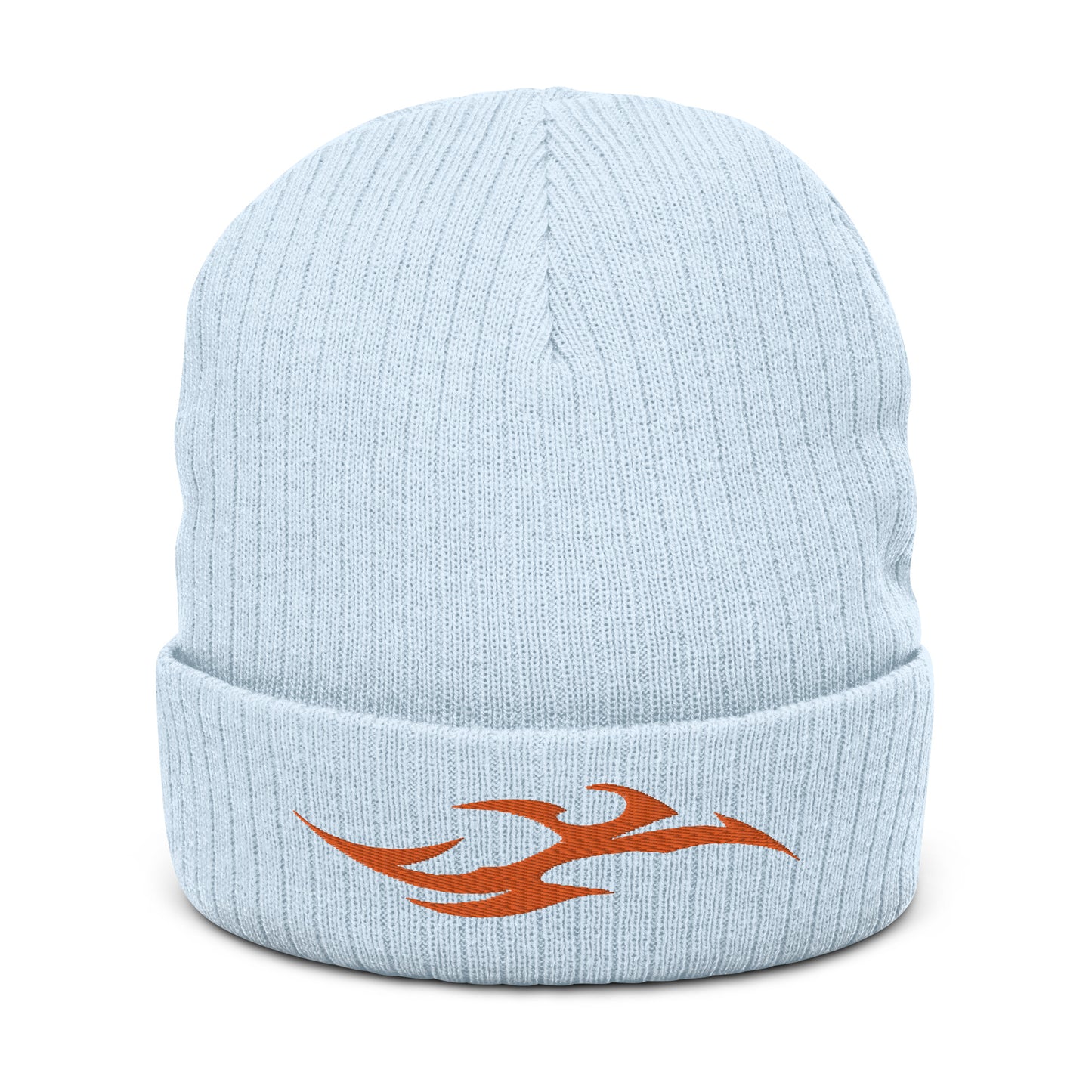 Gorro/Touca de tricô canelada