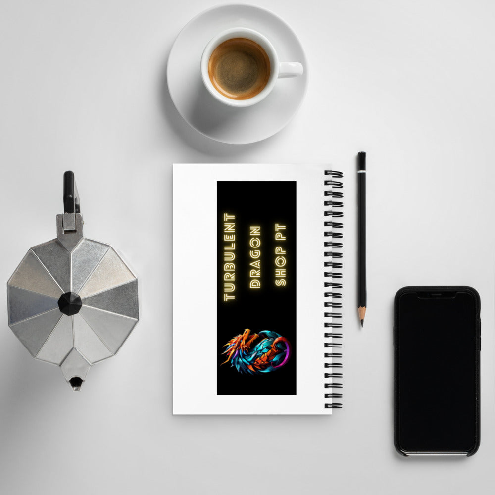 Caderno com espiral