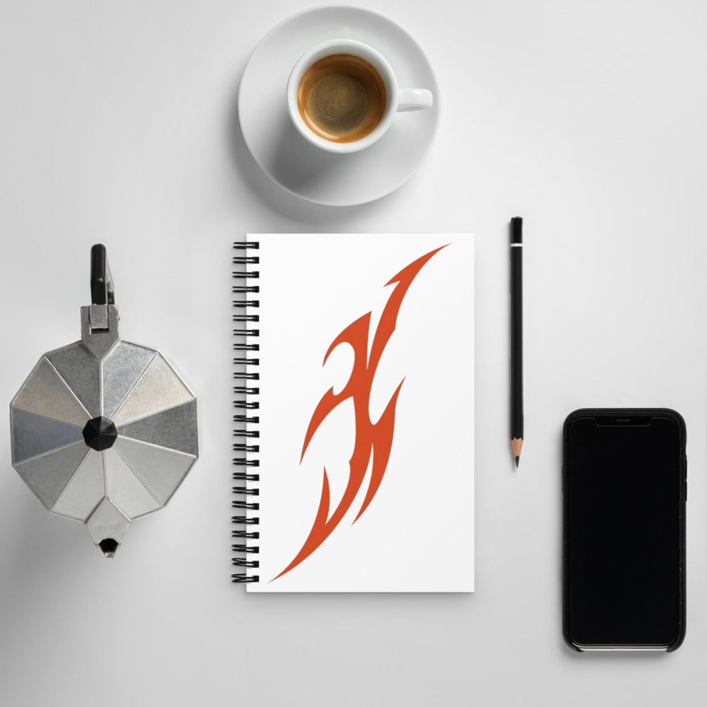 Caderno com espiral