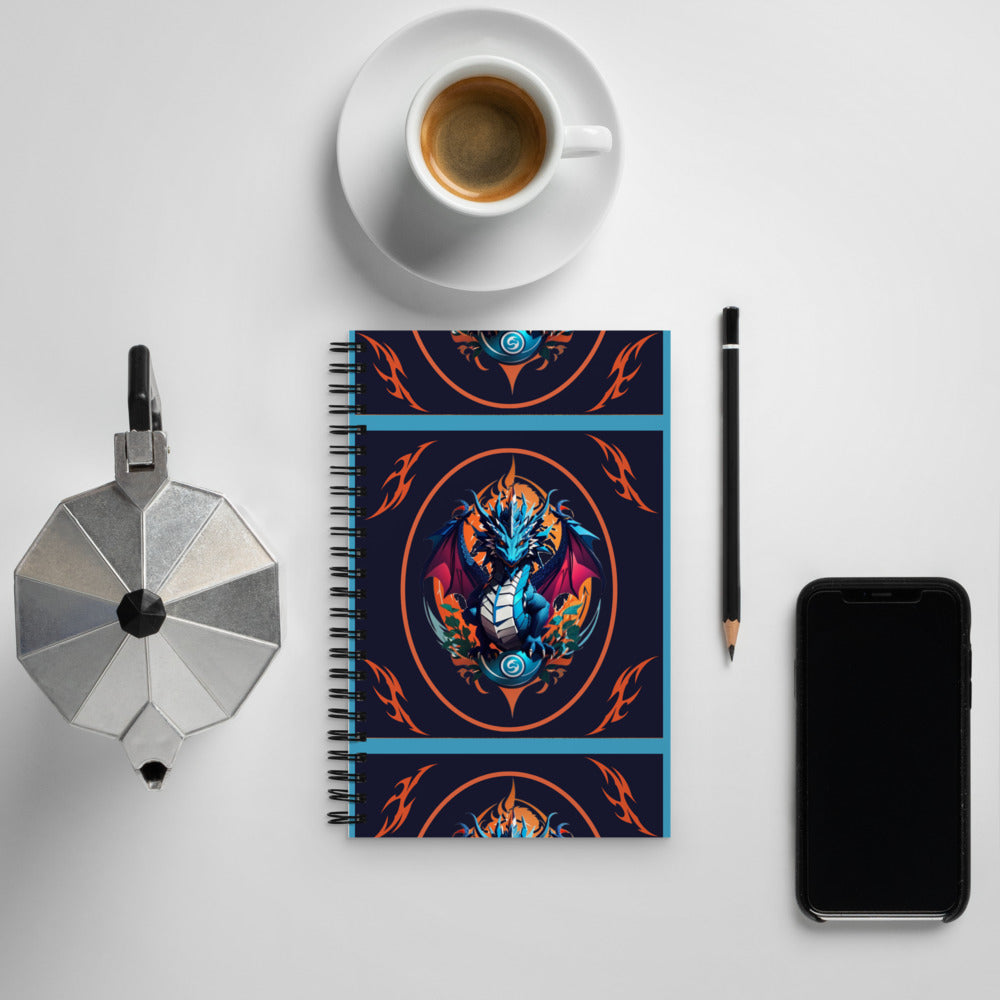 Caderno com espiral