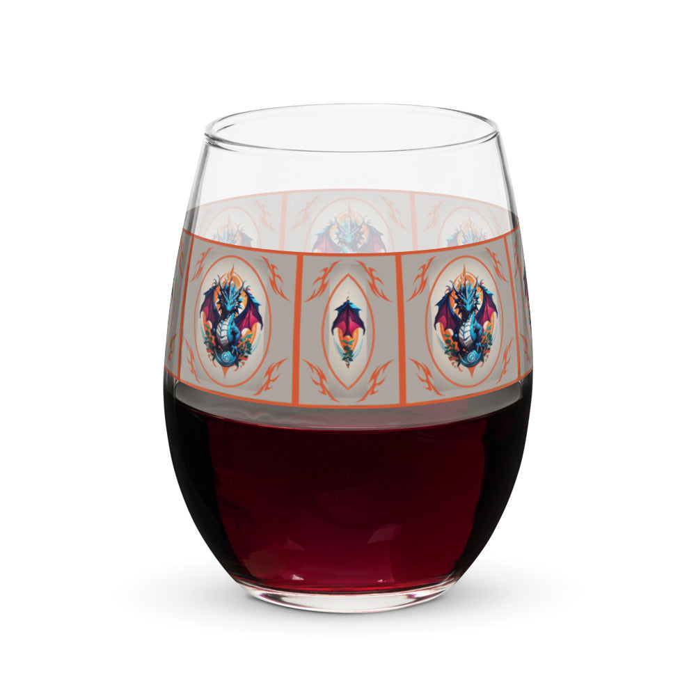 Copo de vinho sem haste
