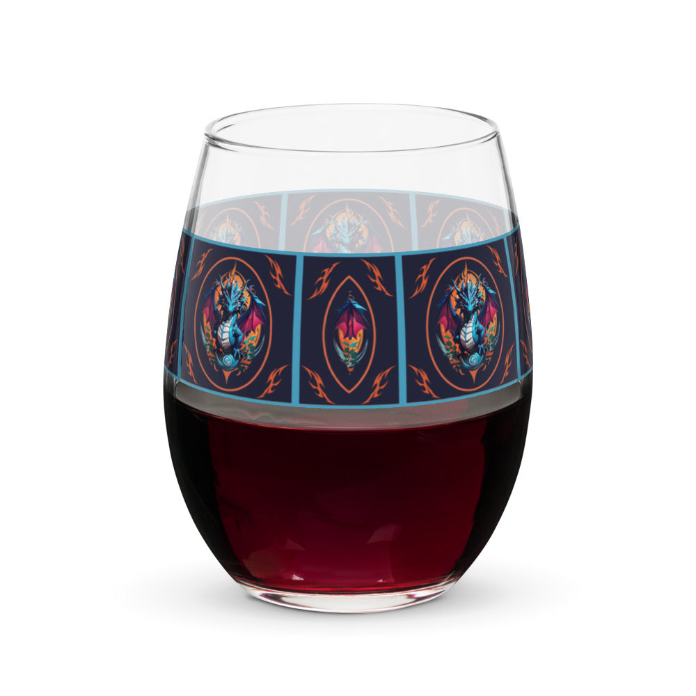 Copo de vinho sem haste