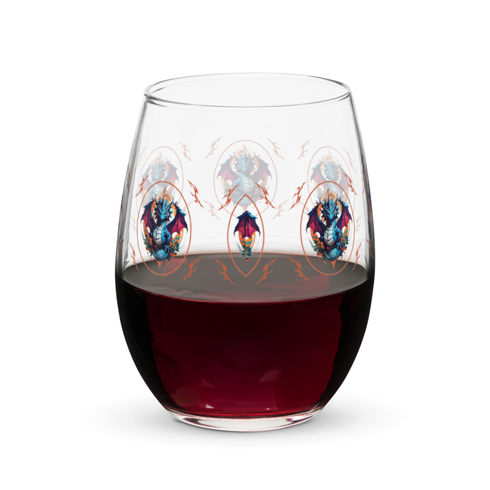 Copo de vinho sem haste