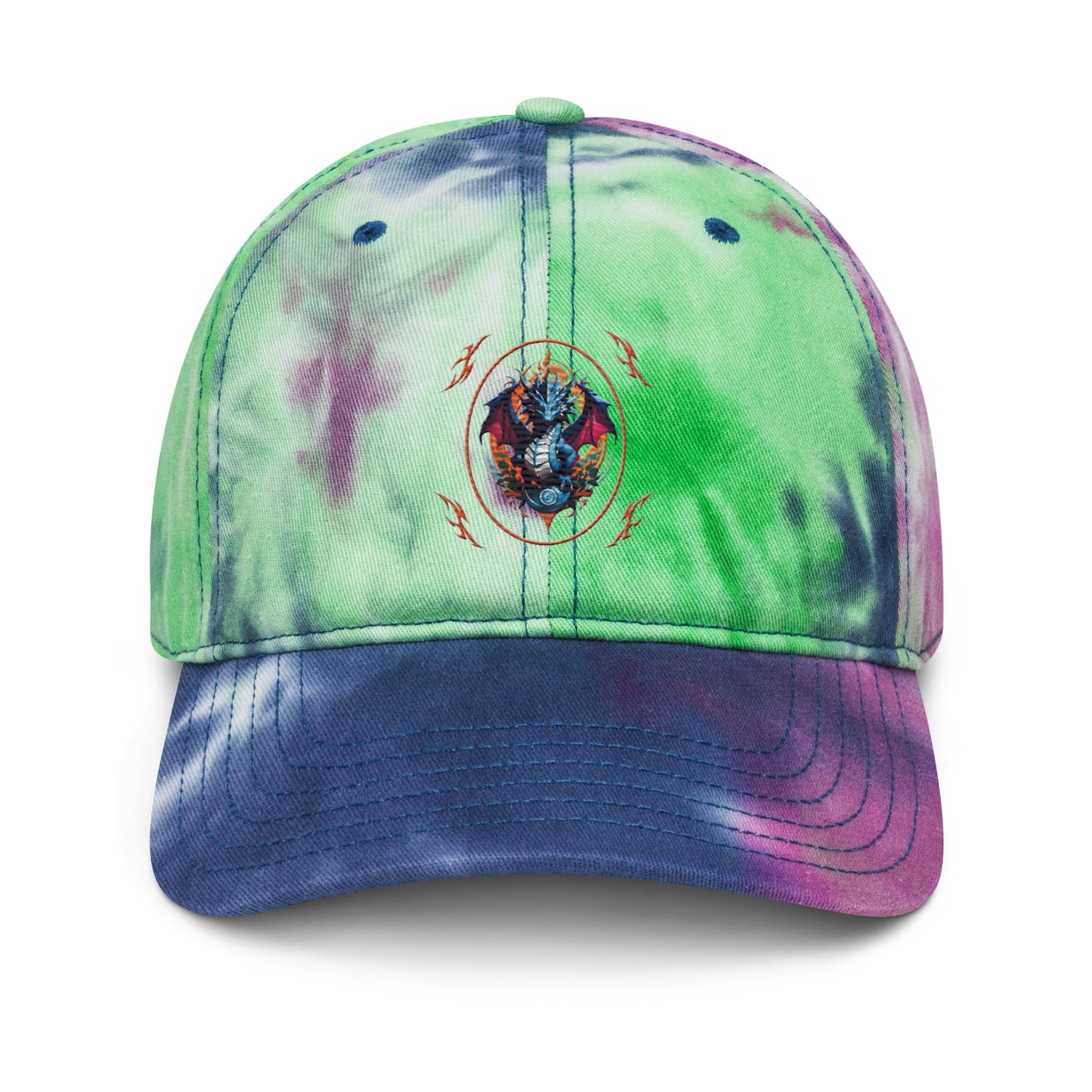 Chapéu tie-dye
