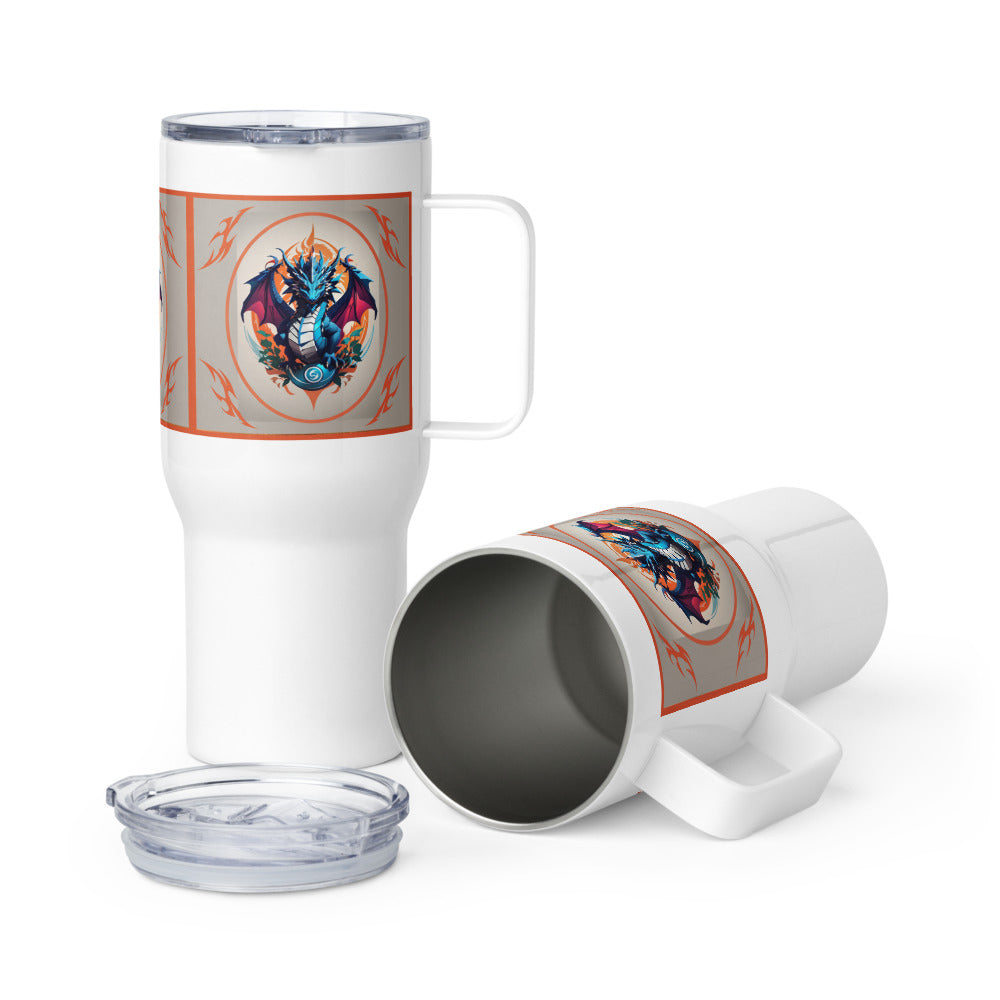 Caneca de viagem com alça