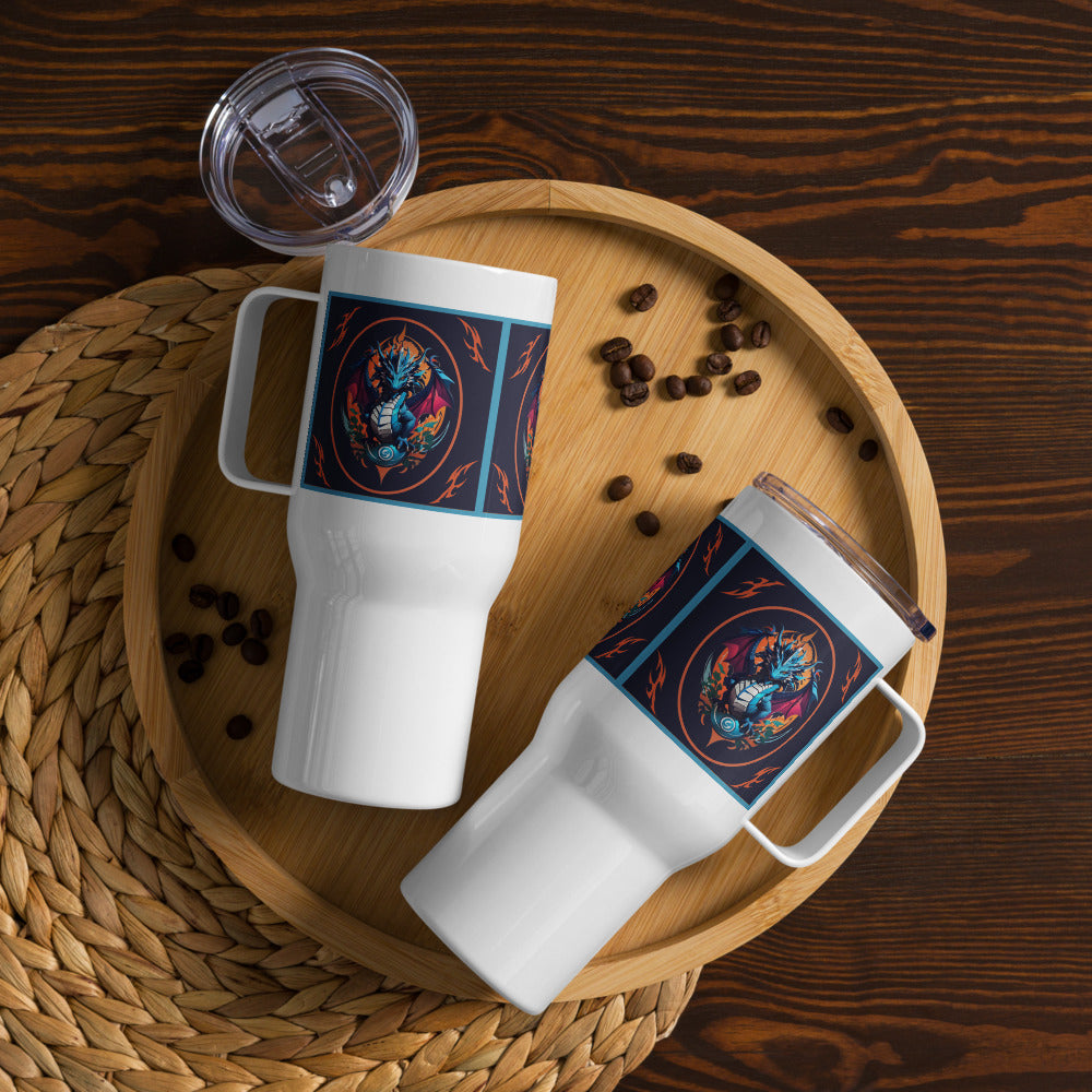 Caneca de viagem com alça