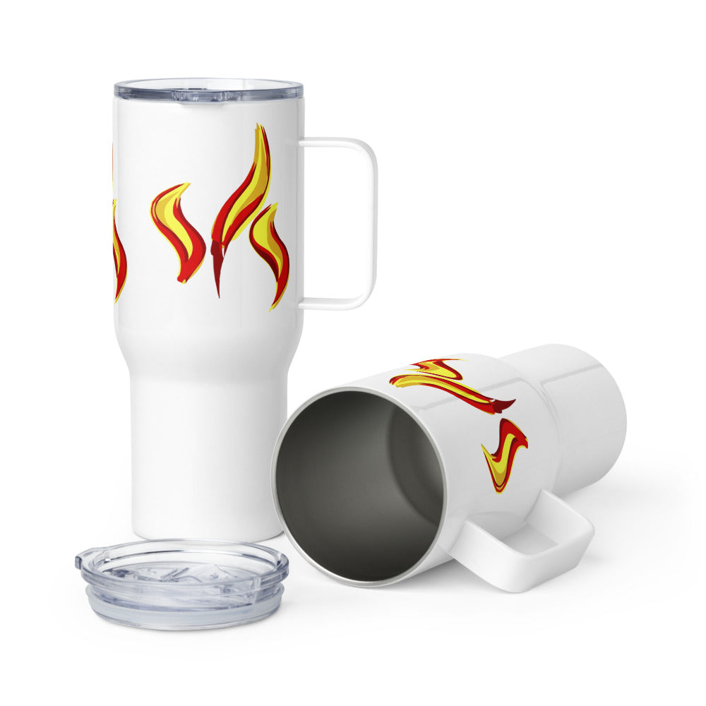 Caneca de viagem com alça