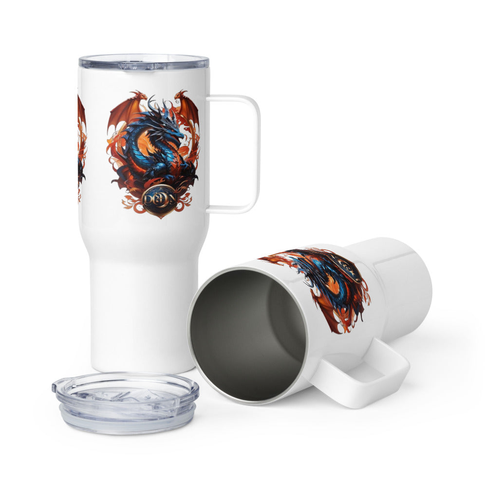 Caneca de viagem com alça
