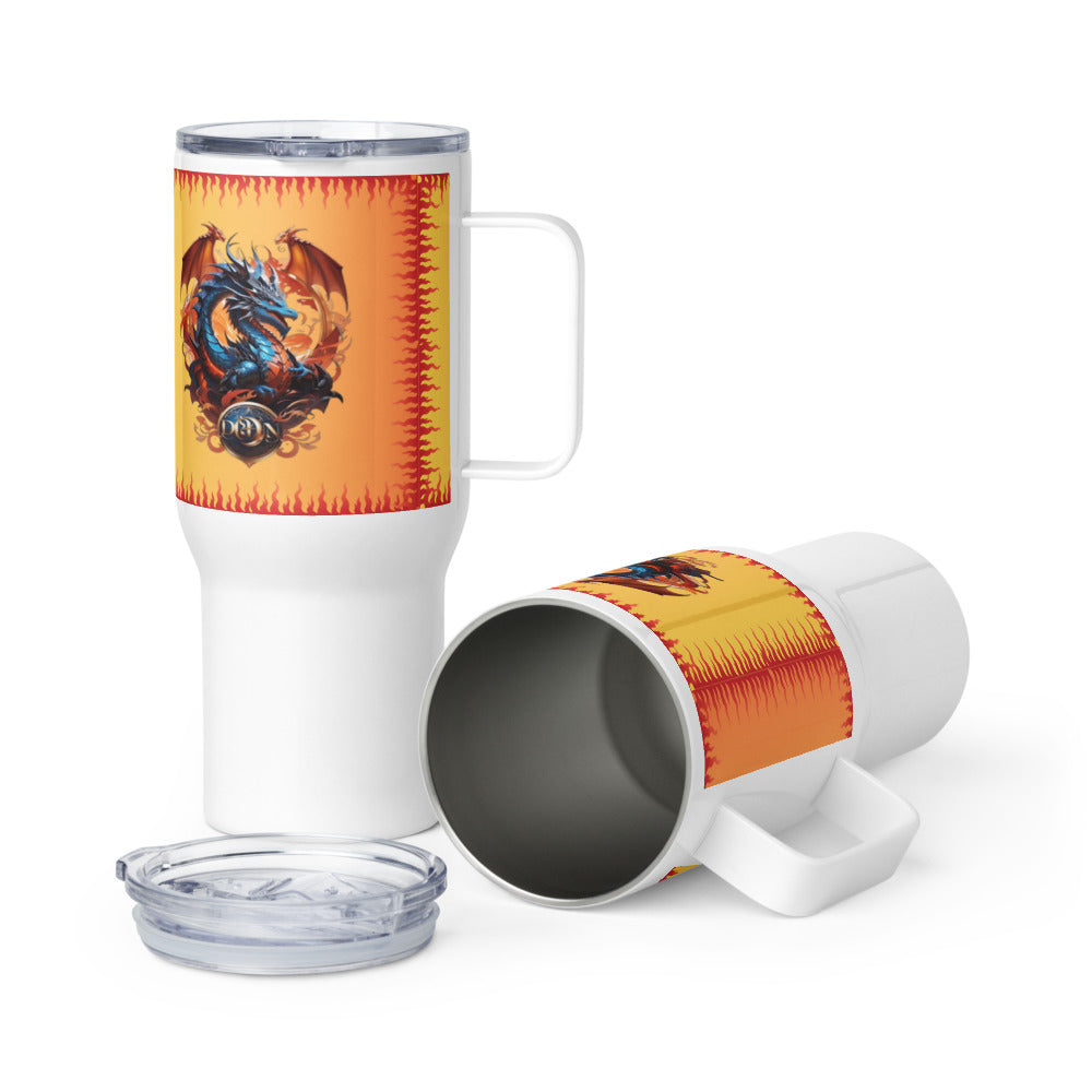 Caneca de viagem com alça