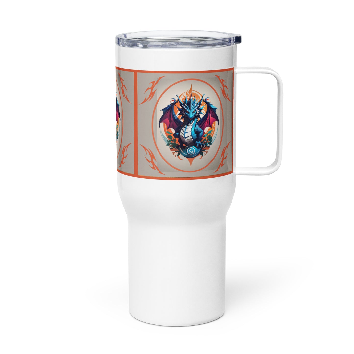 Caneca de viagem com alça