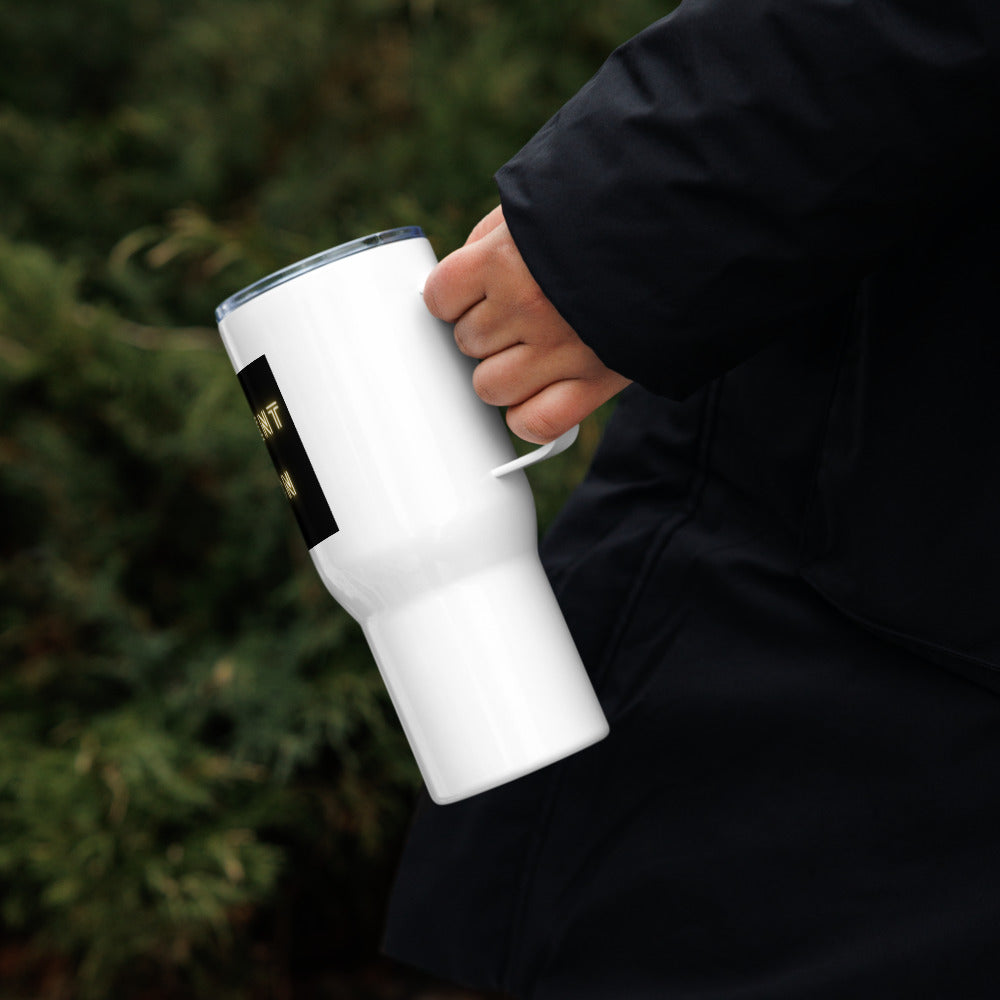 Caneca de viagem com alça