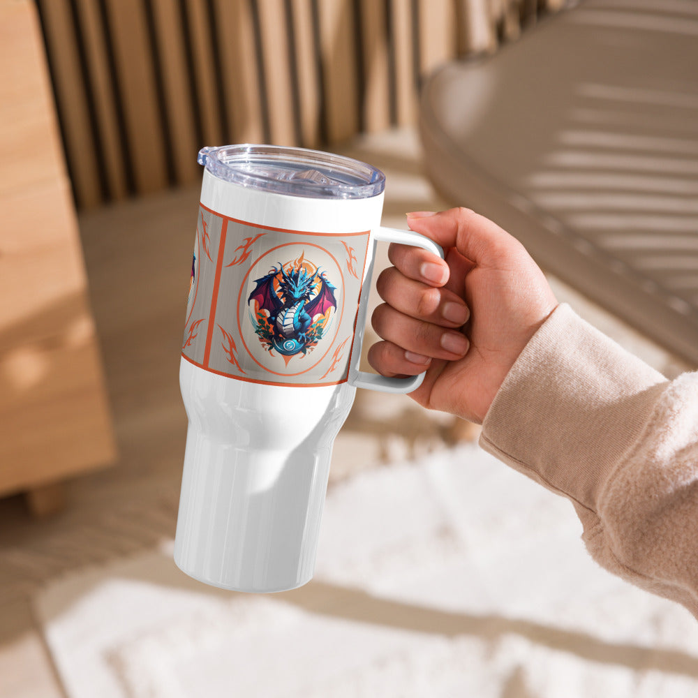 Caneca de viagem com alça