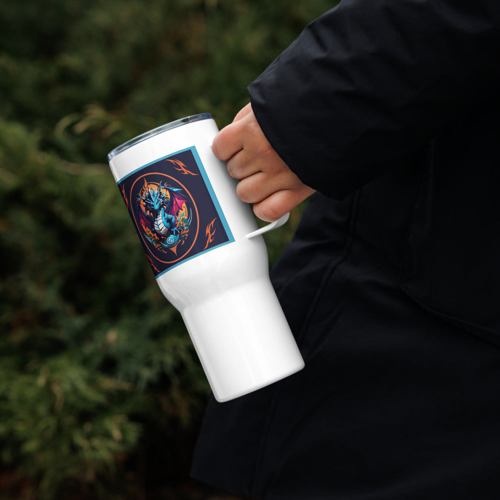 Caneca de viagem com alça