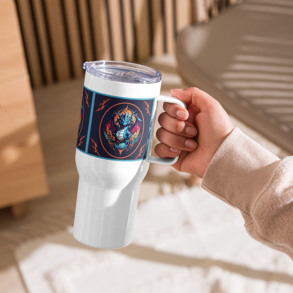 Caneca de viagem com alça