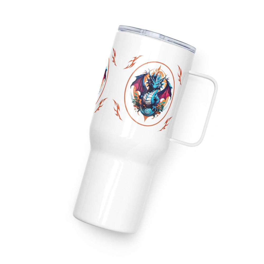 Caneca de viagem com alça