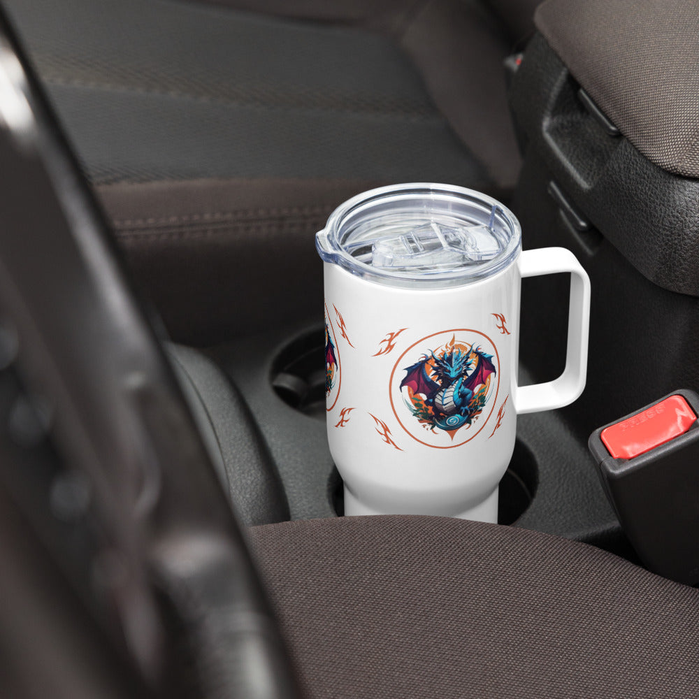 Caneca de viagem com alça