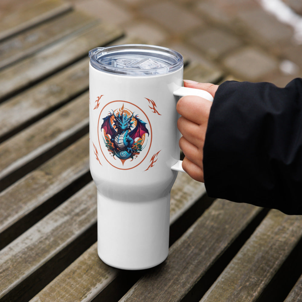 Caneca de viagem com alça