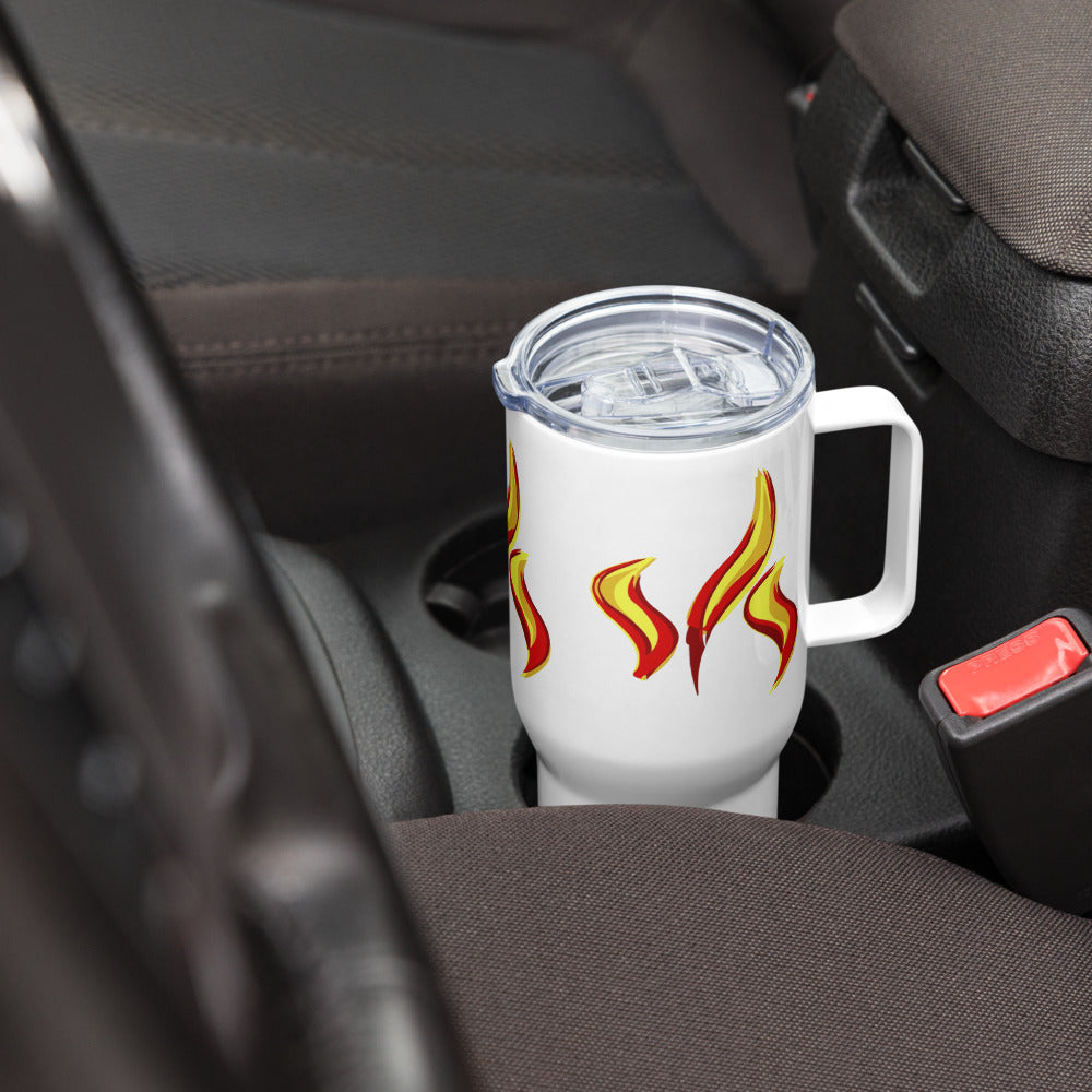 Caneca de viagem com alça
