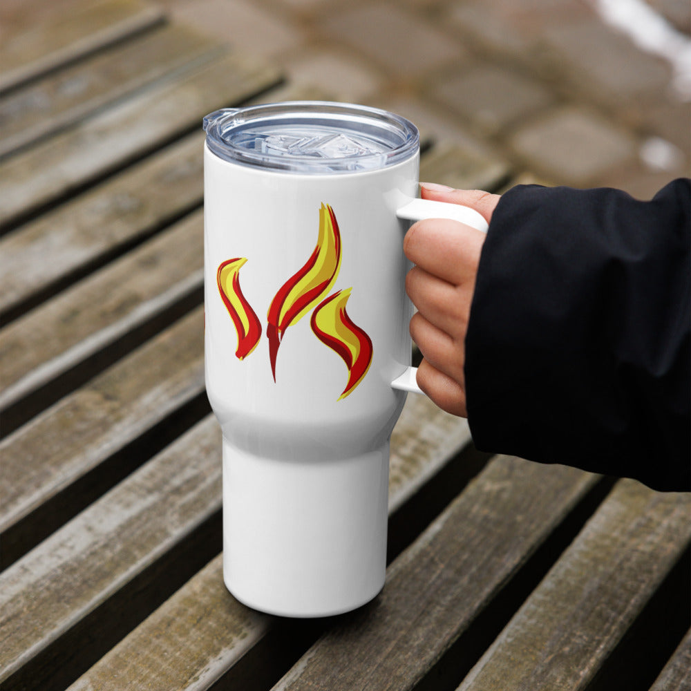 Caneca de viagem com alça