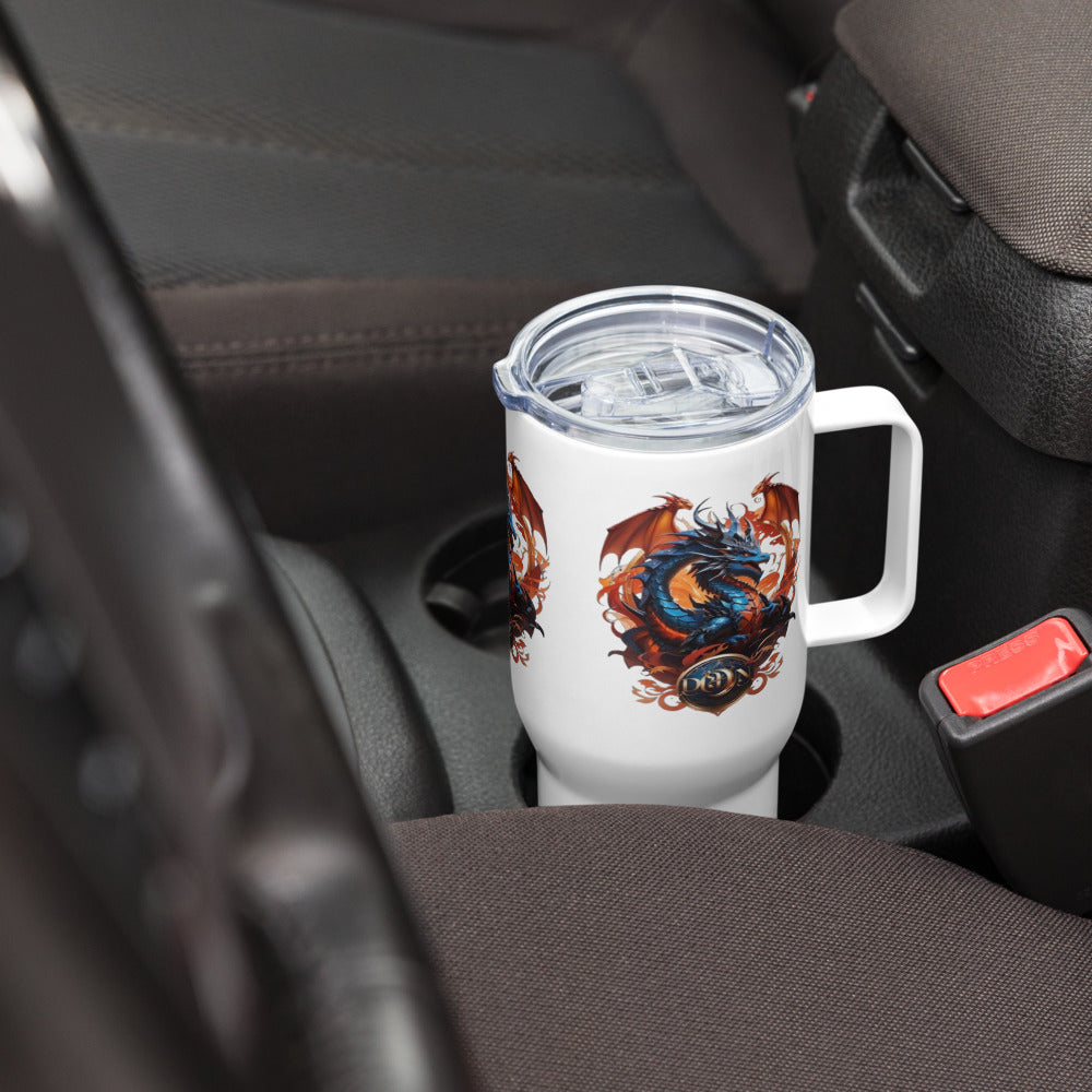 Caneca de viagem com alça