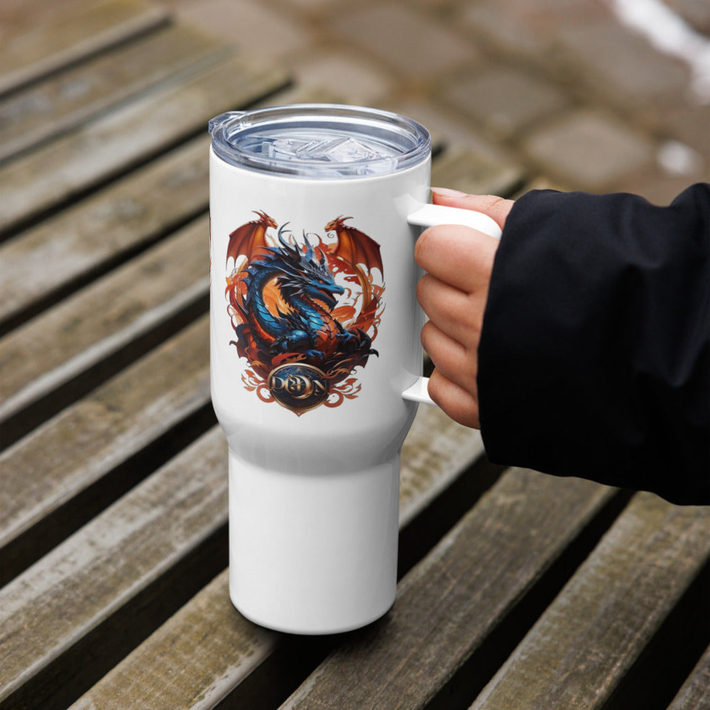 Caneca de viagem com alça